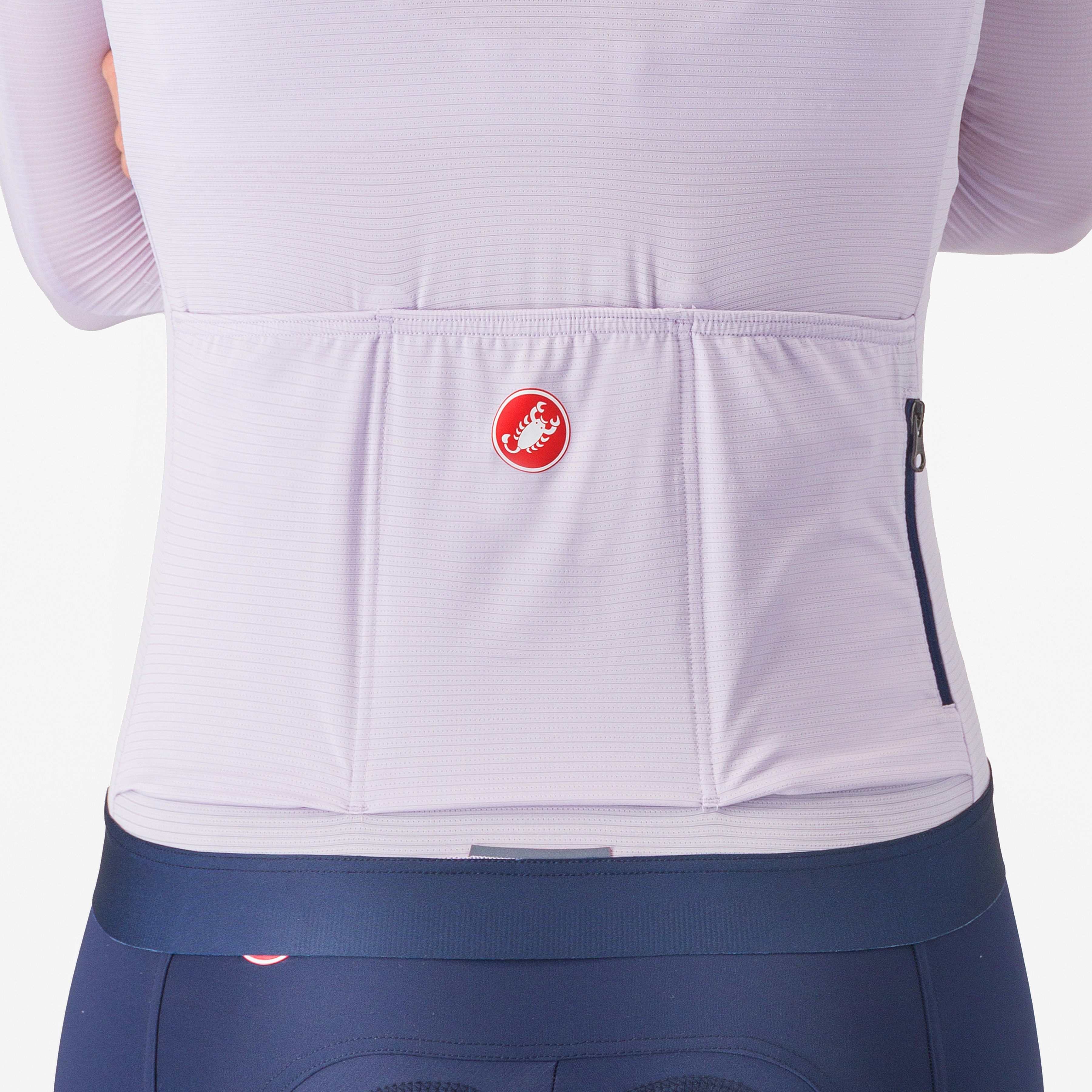 Espresso w long sleeve jersey - purple mist/dark night shade - castelli