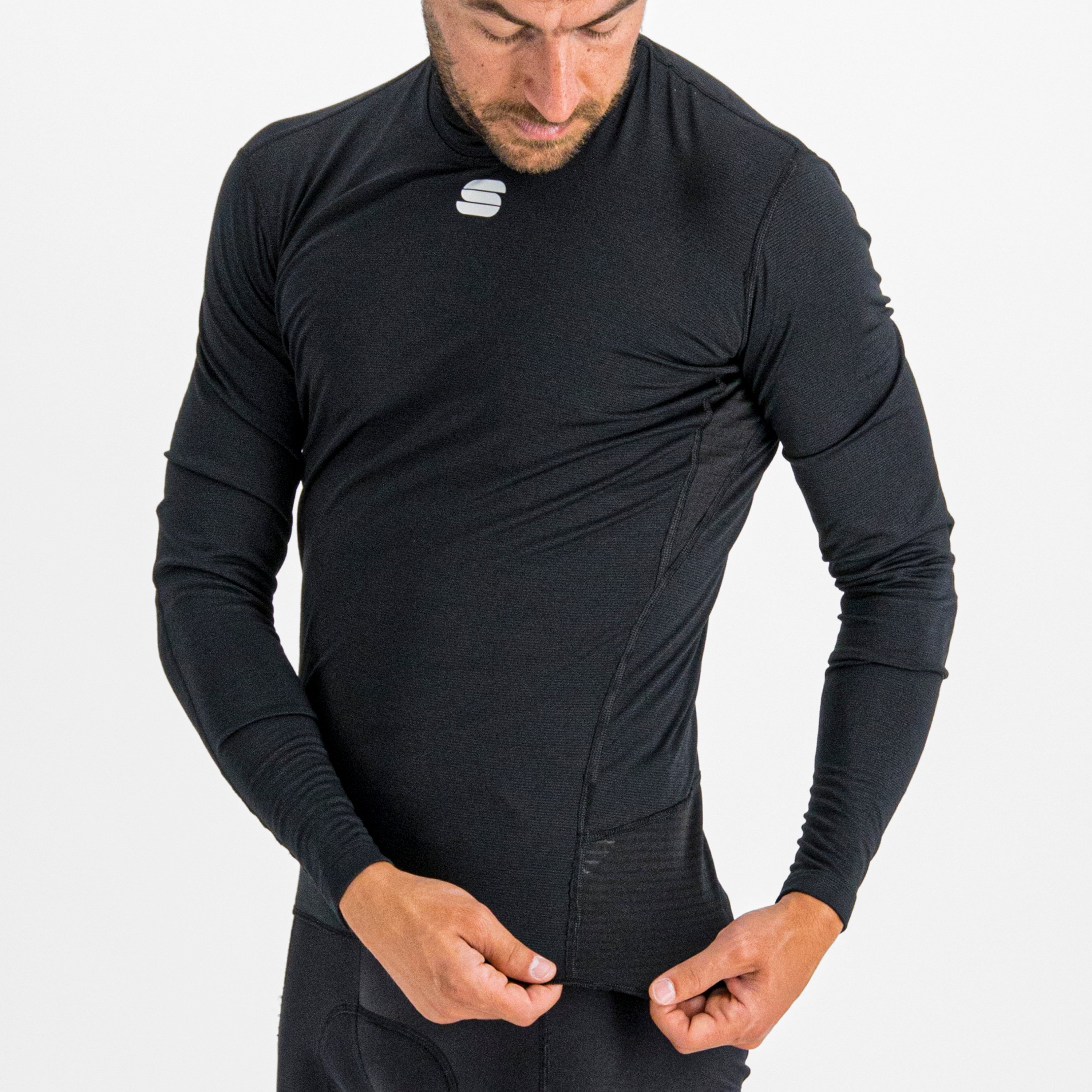 Sottozero baselayer jersey long sleeves - black - sportful