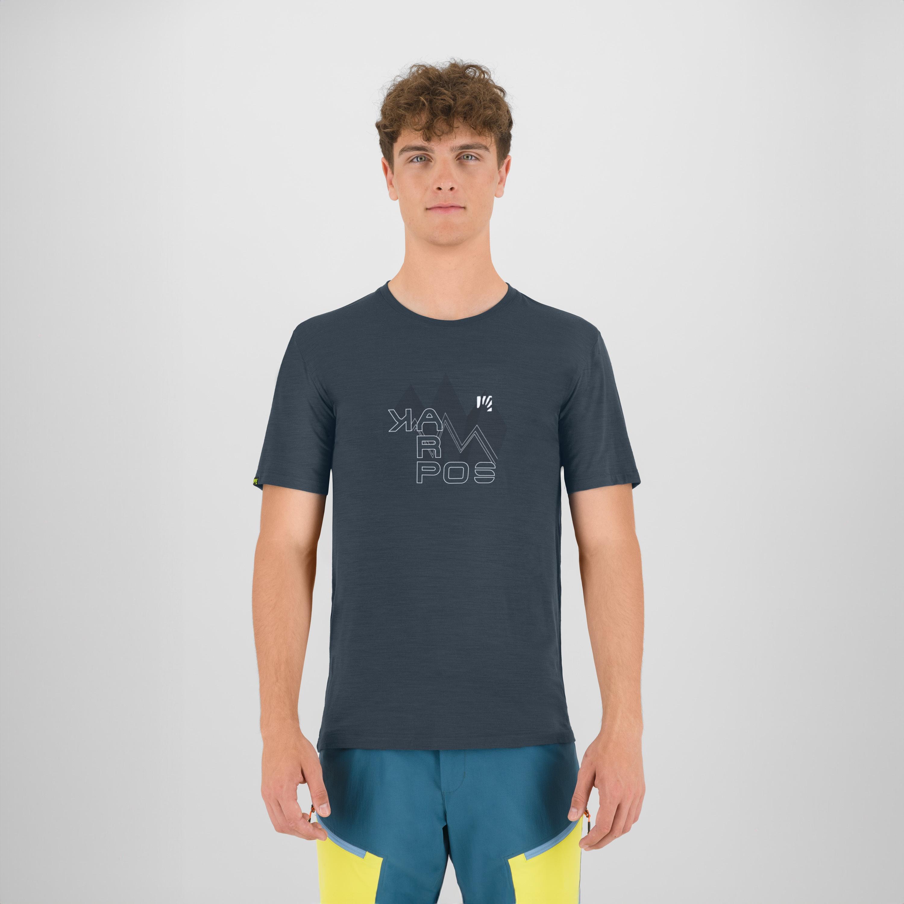 Gusela merino t-shirt - dark slate - karpos