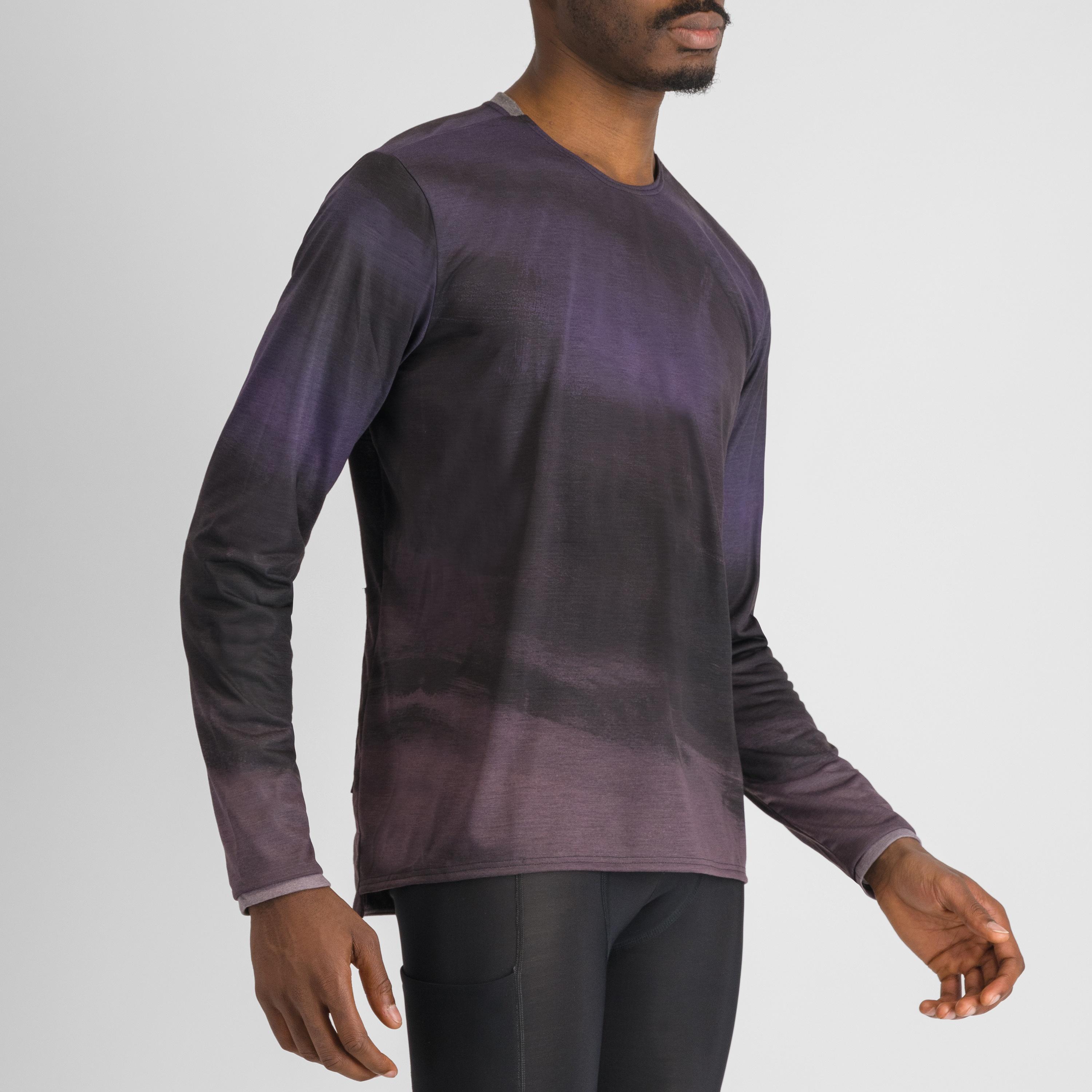 Flow giara tee long sleeve - mud - sportful