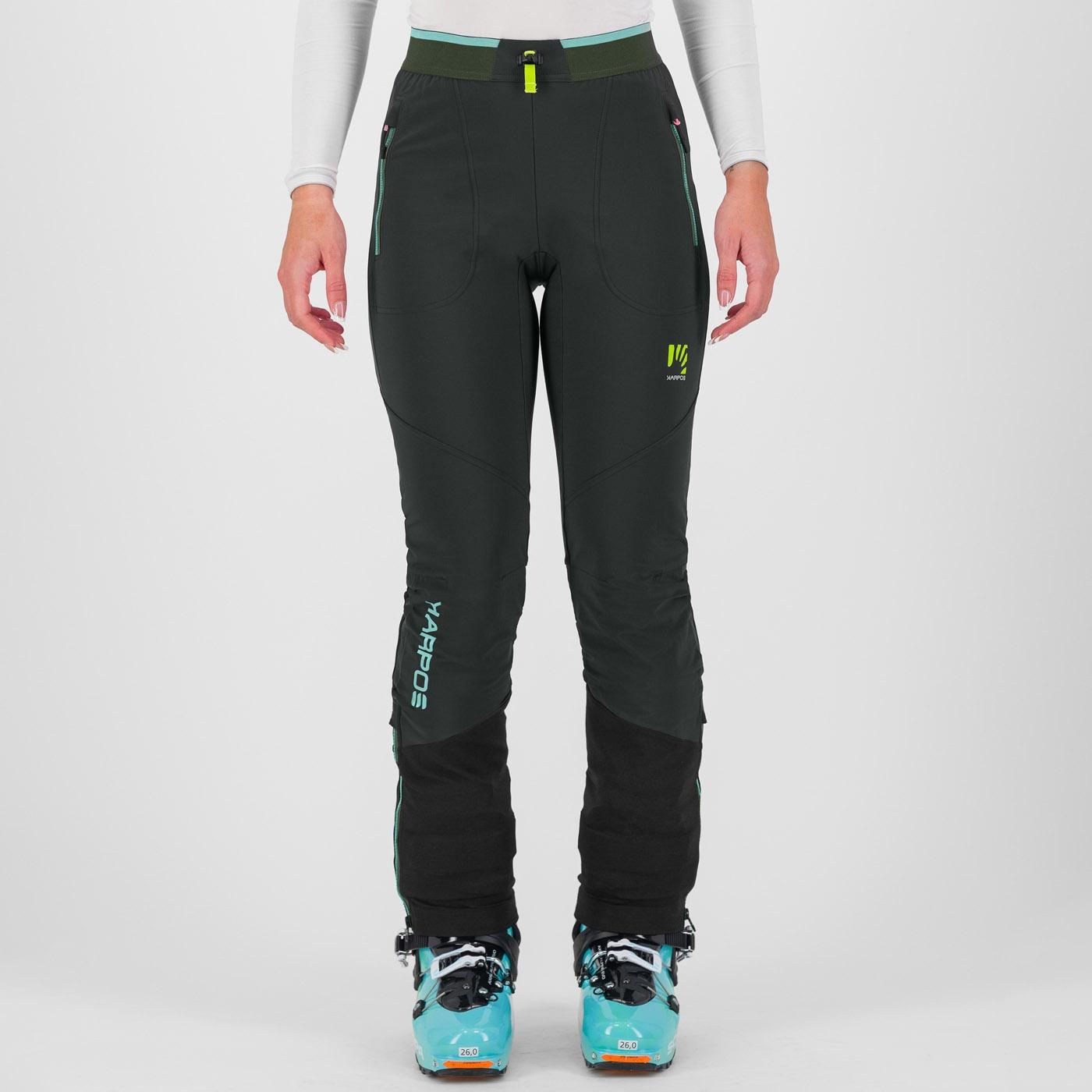 Alagna plus evo w pant - black sand/thyme - karpos