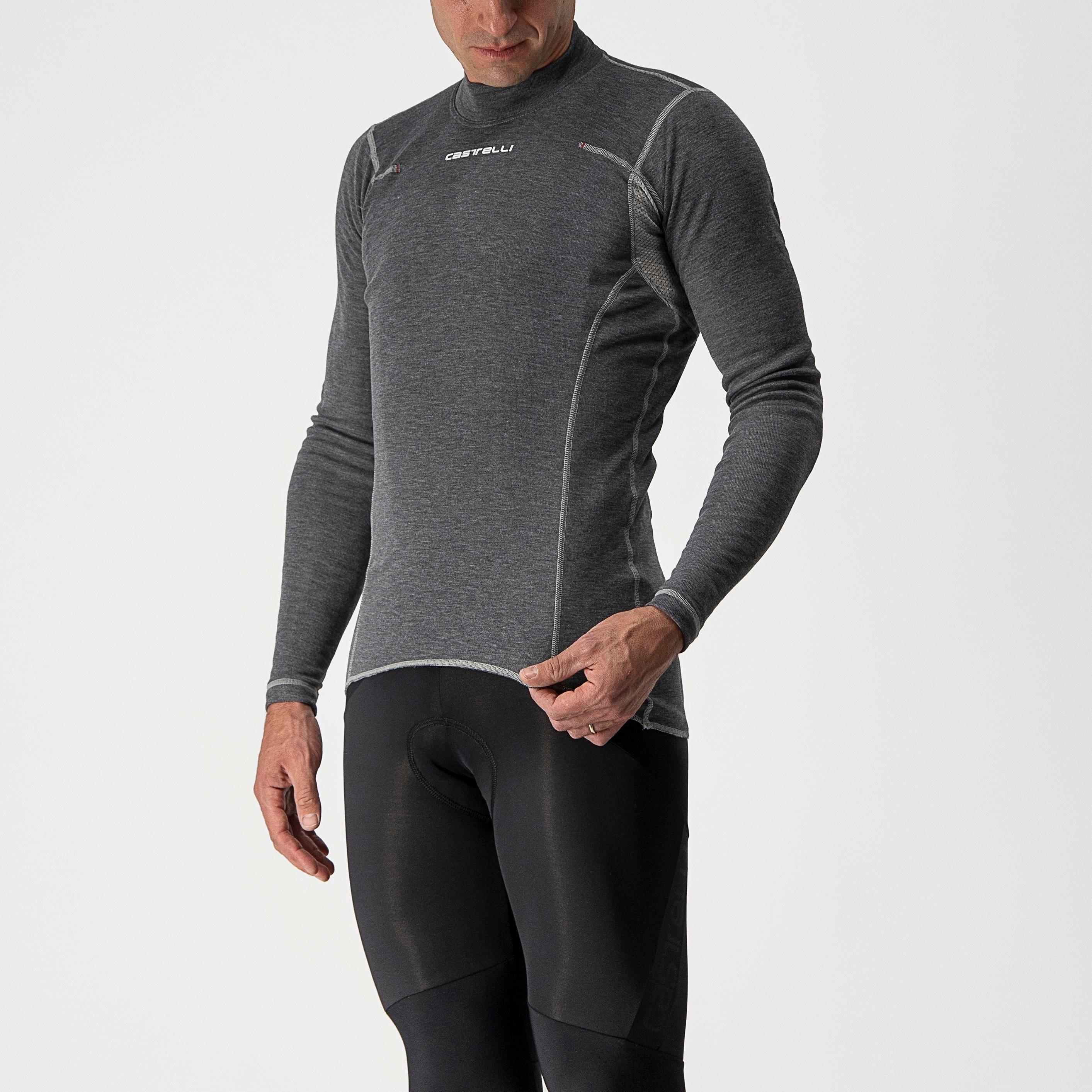 Flanders warm long sleeve - gray - castelli