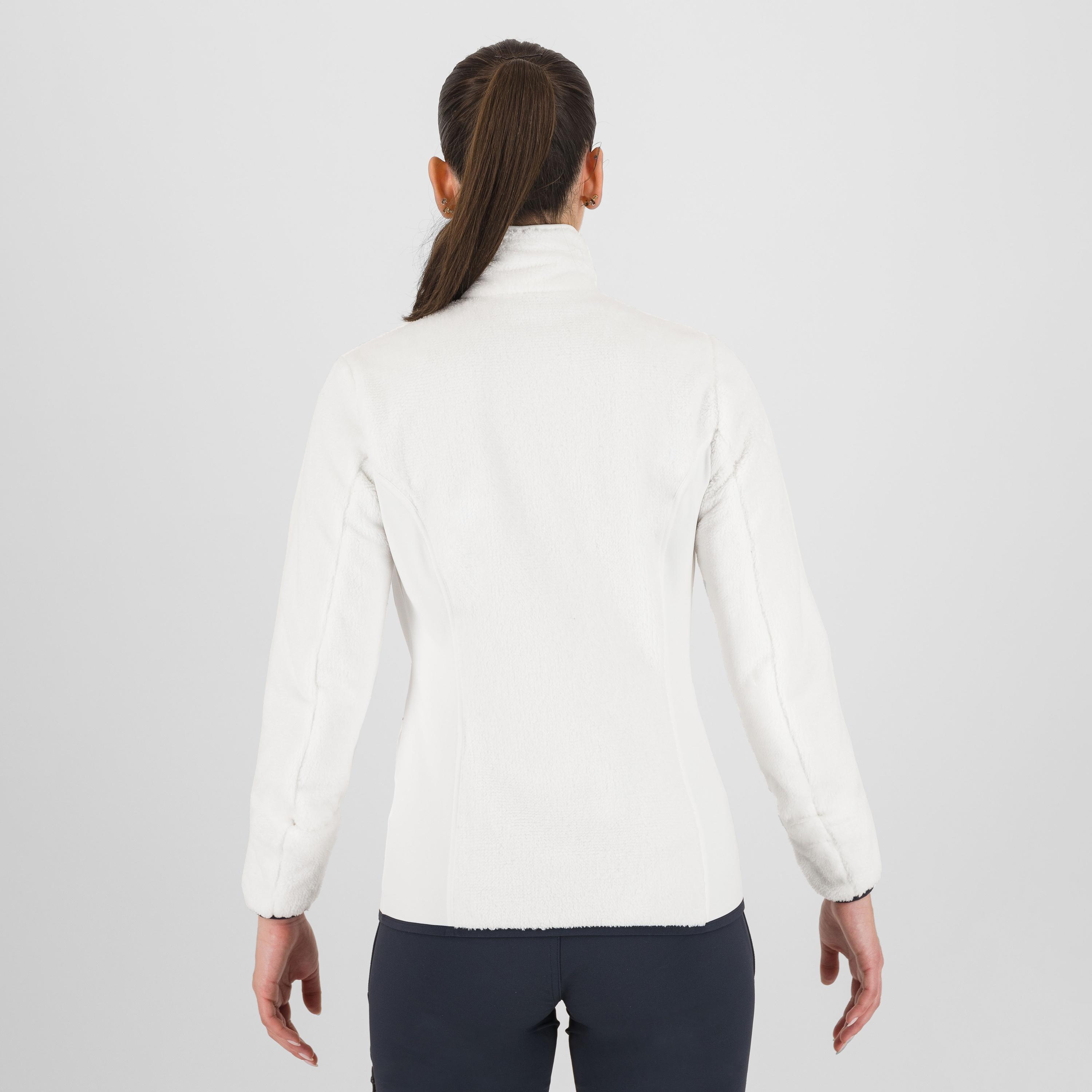 Vertice w  fleece - bright white - karpos