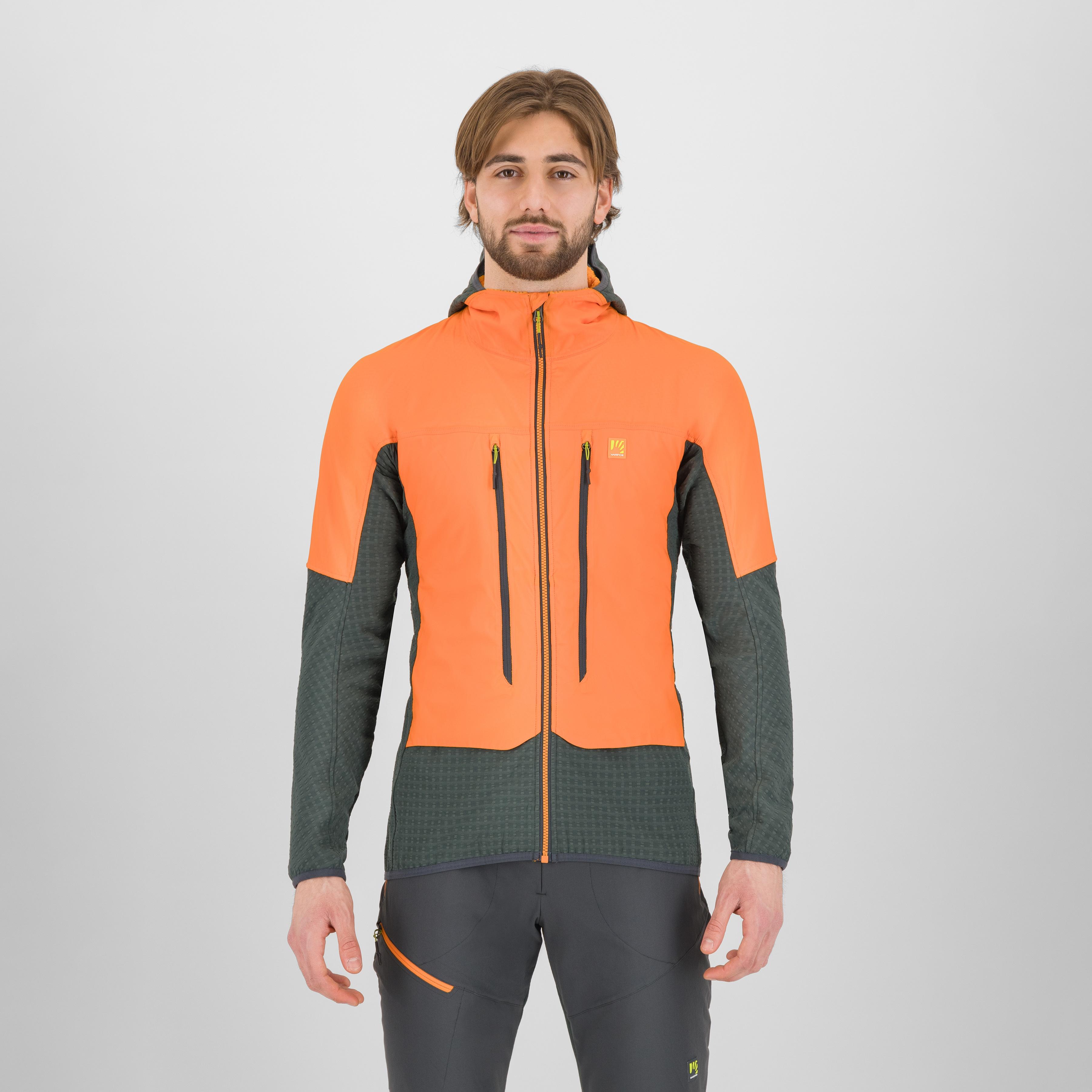 Alagna plus 2.0 jacket - vibr.orange/woodl.gray - karpos