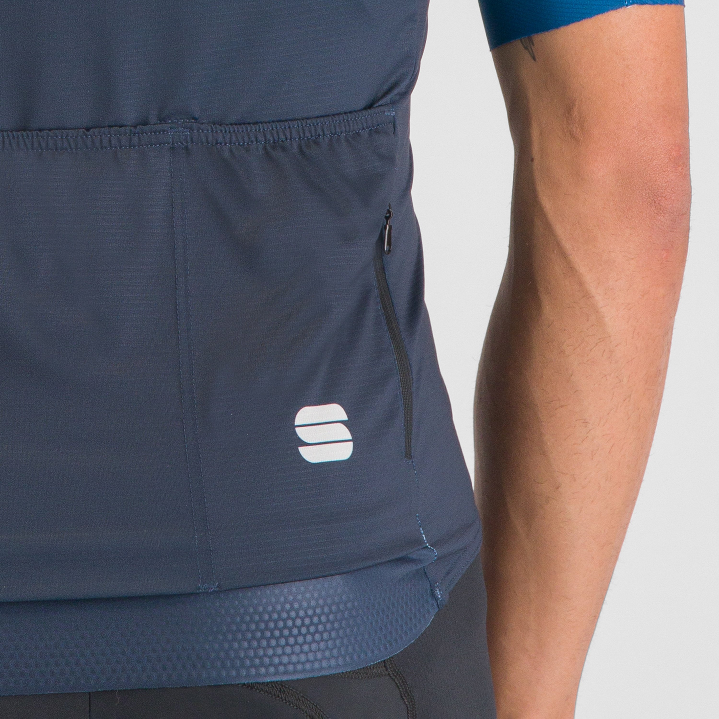 Snap jersey - galaxy blue dark berry blue - sportful