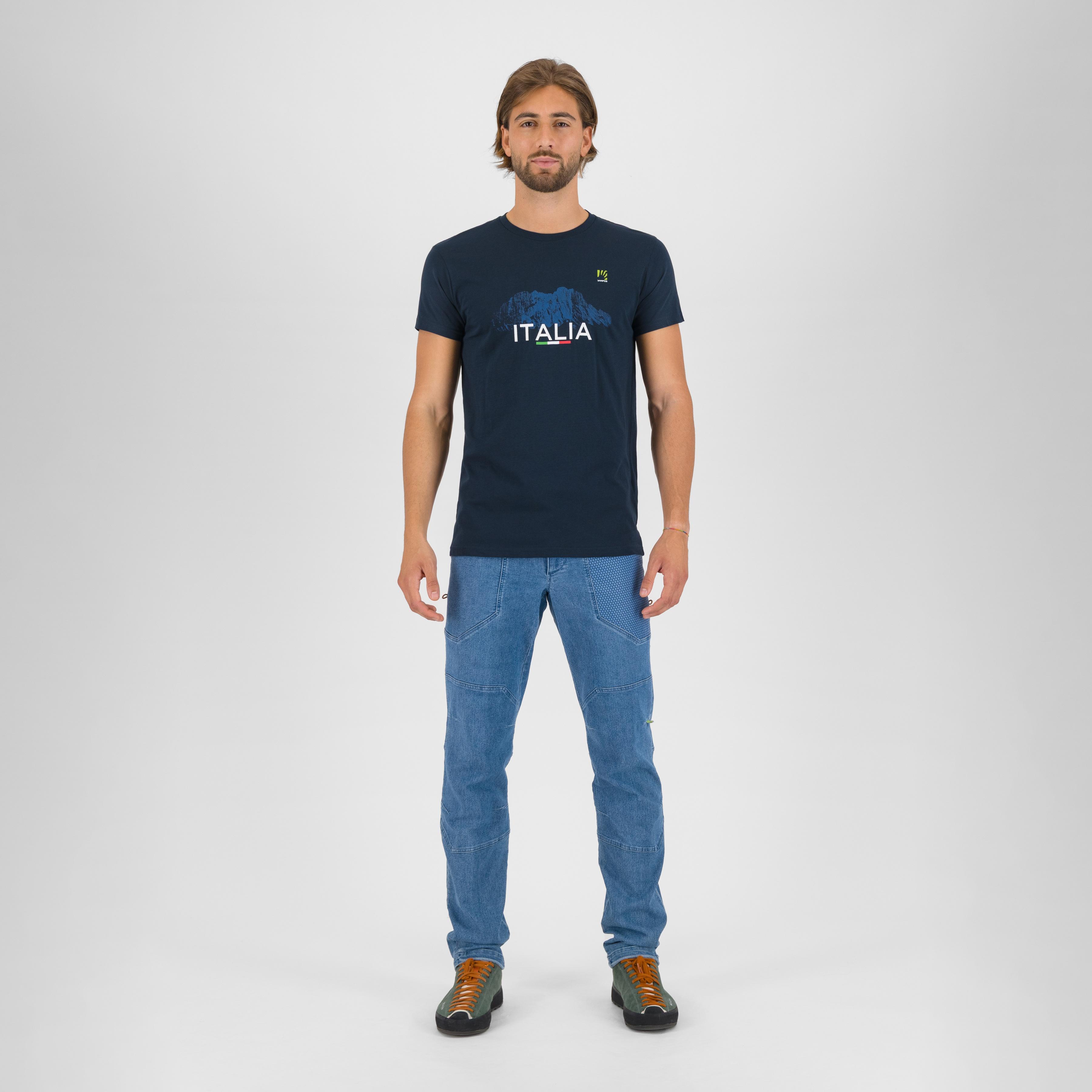 Italia cotton t-shirt - italia - karpos