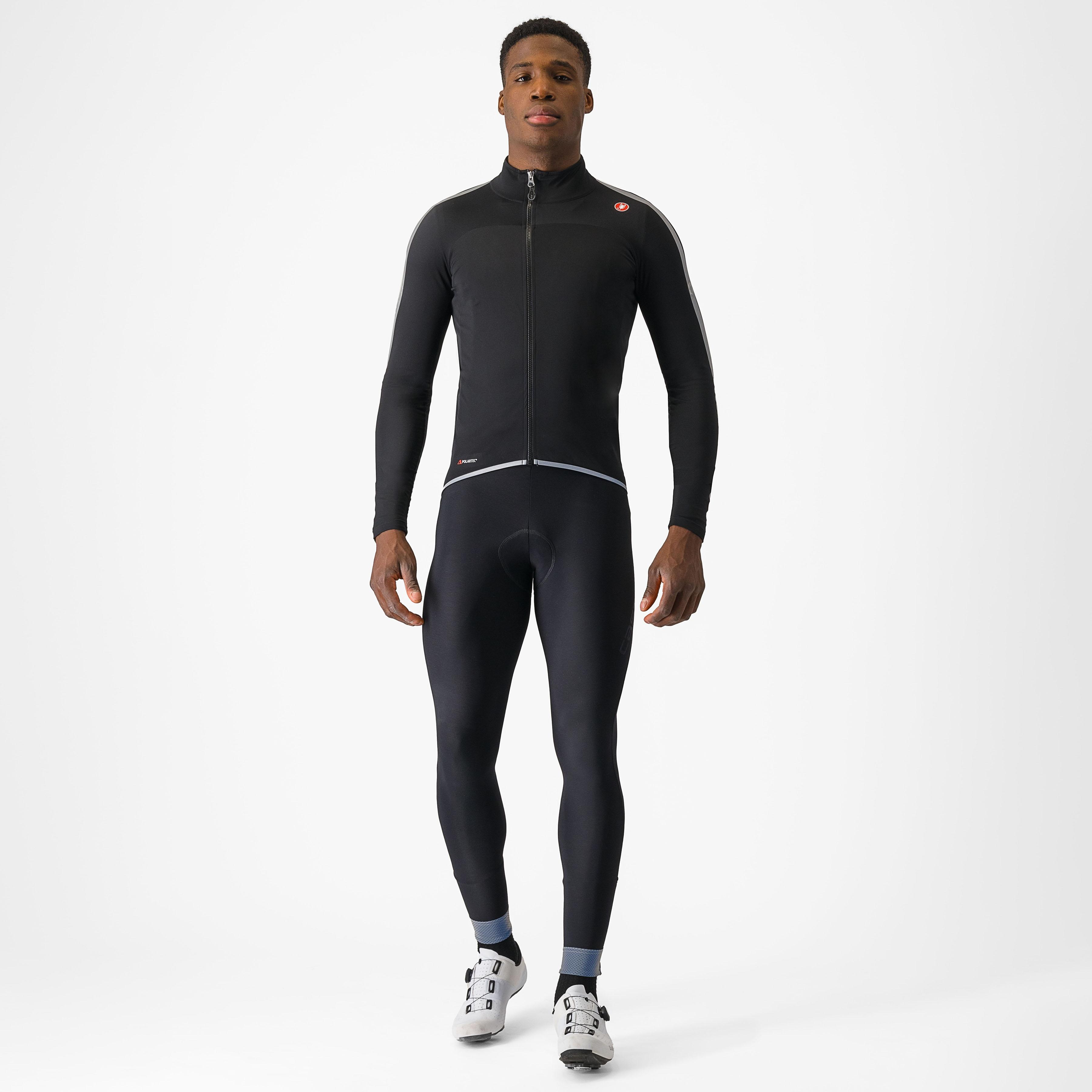 Ultra rain cape - black/silver reflex - castelli