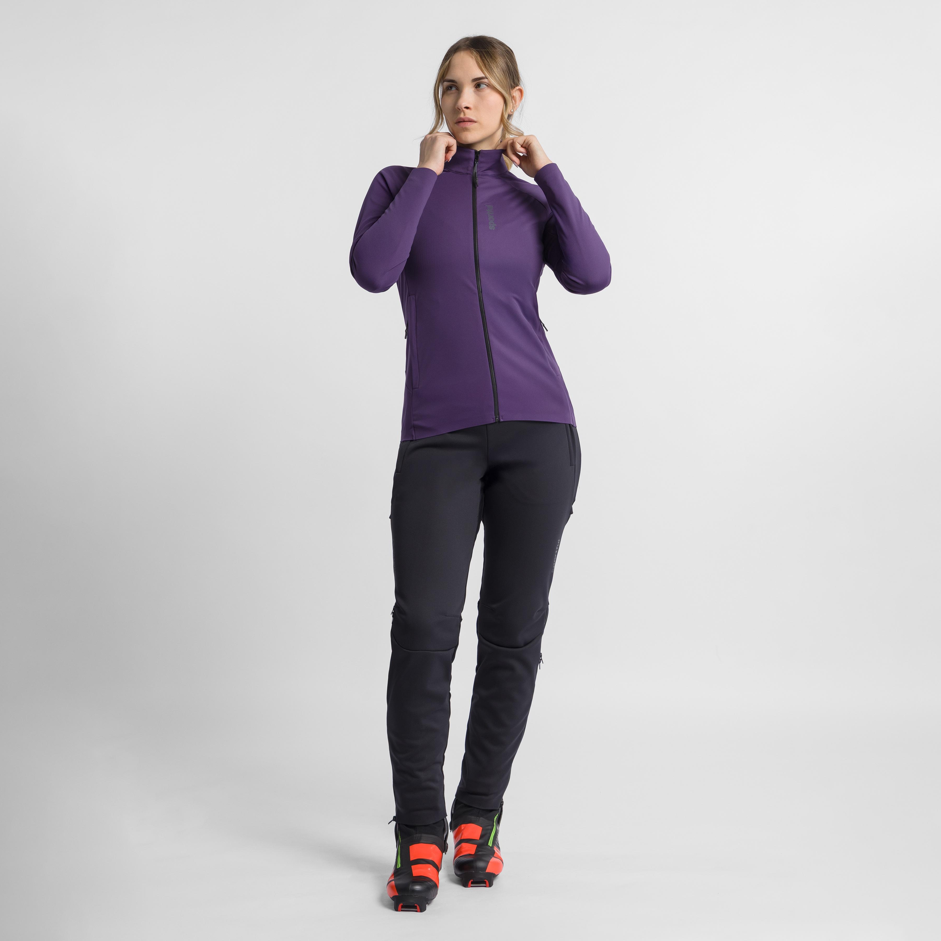 Apex 2 light w jacket - galactic purple black - sportful