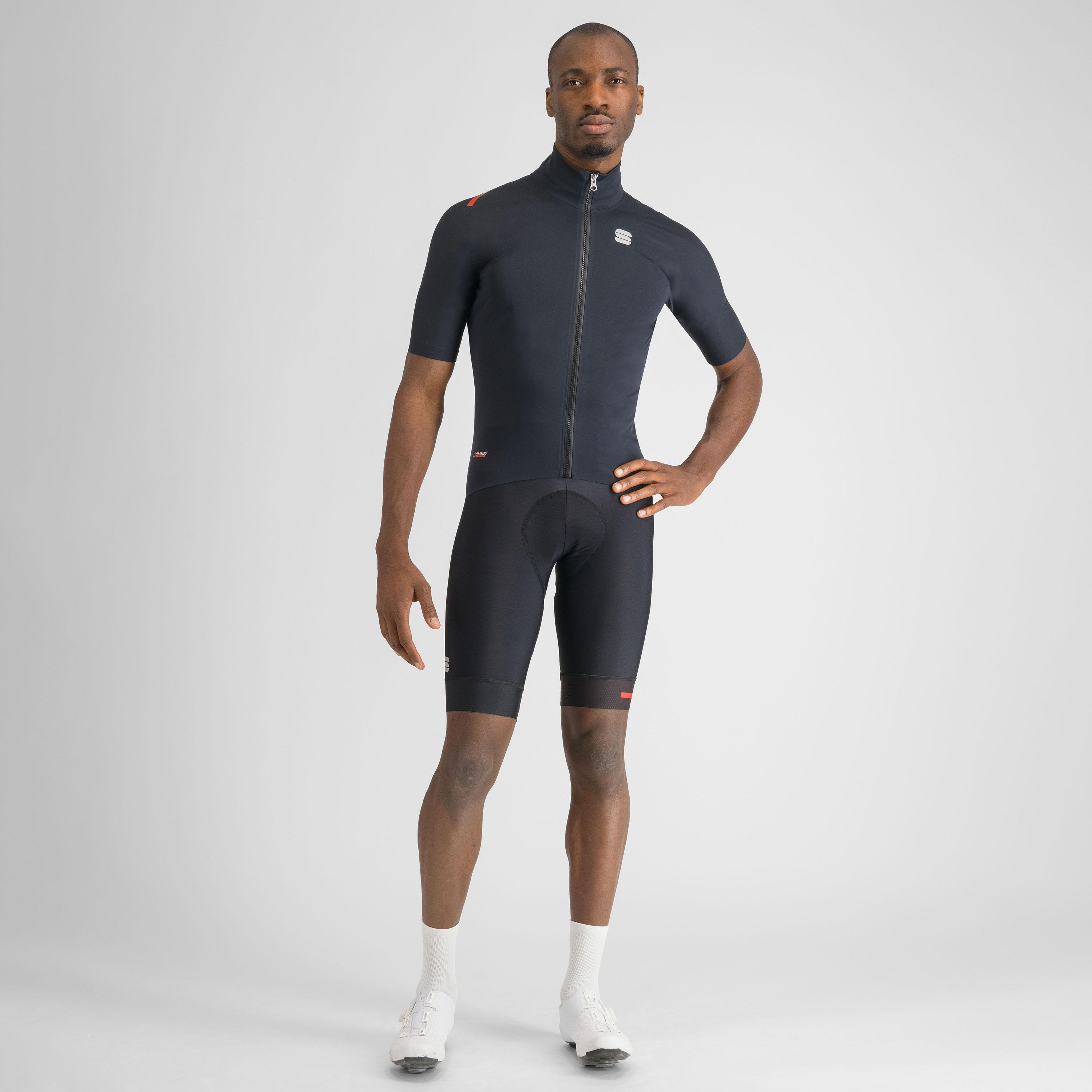 Fiandre pro 2 jacket short sleeves - black - sportful