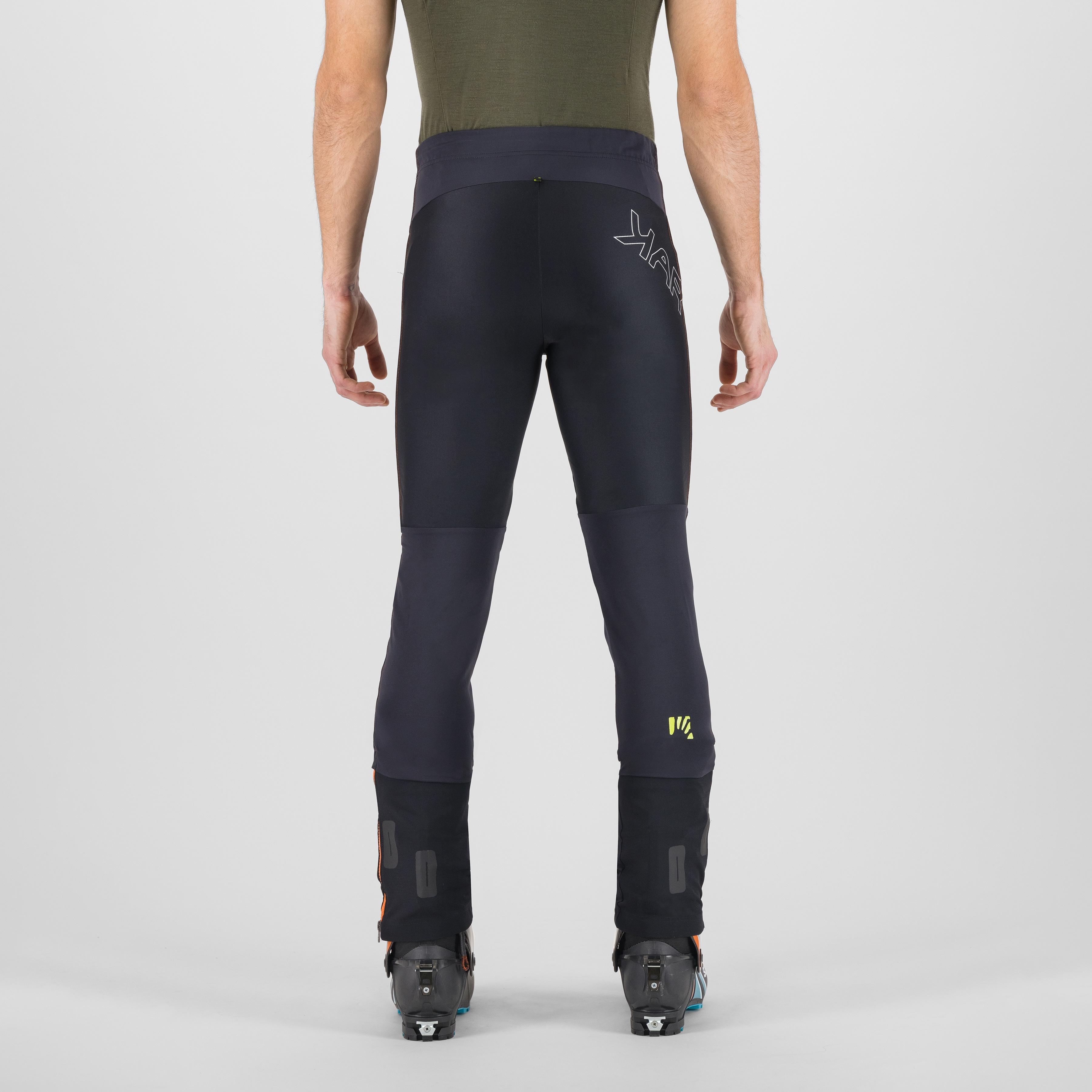 Alagna lite pants - black/vibr.orange - karpos