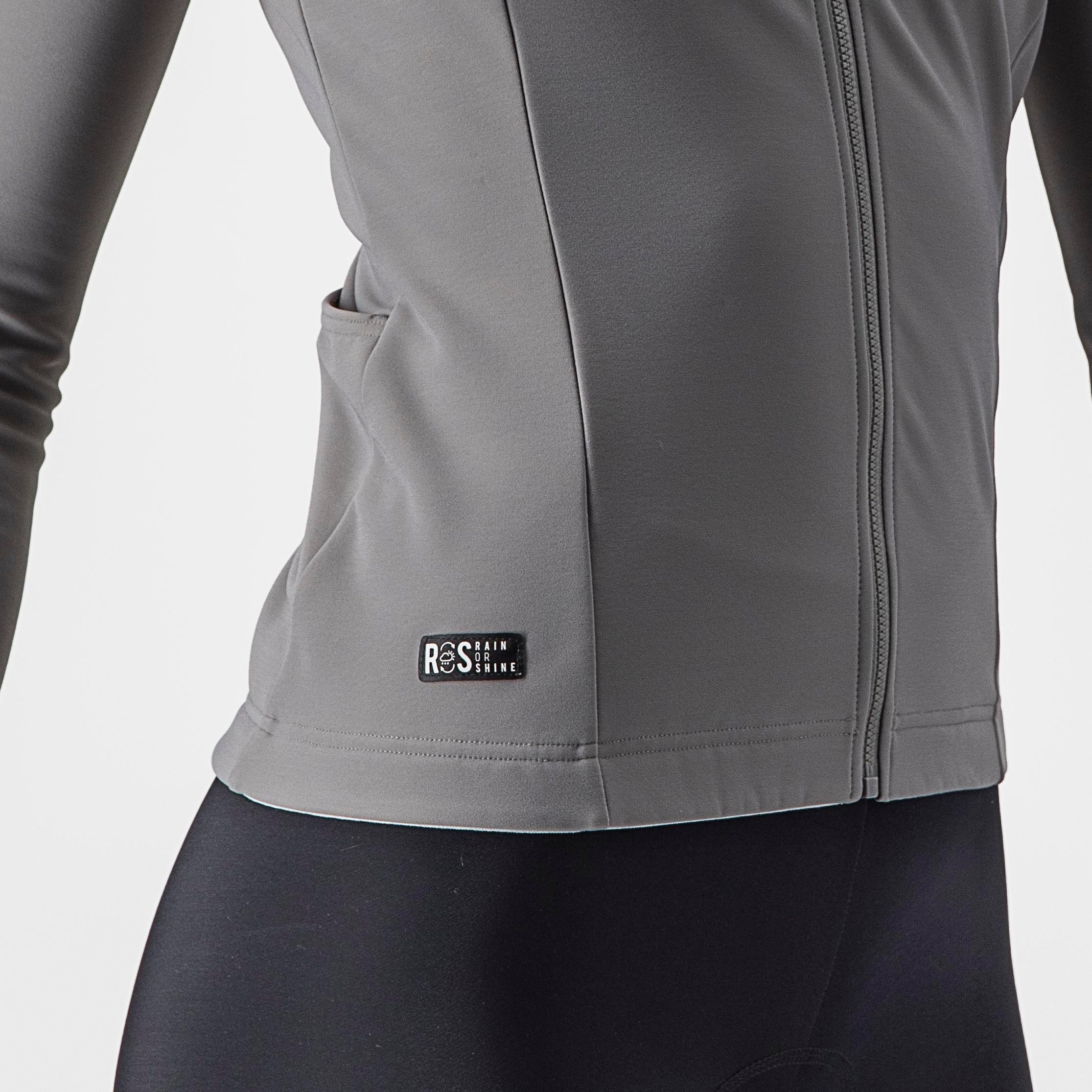Tutto nano ros w jersey - nickel gray/yellow fluo - castelli