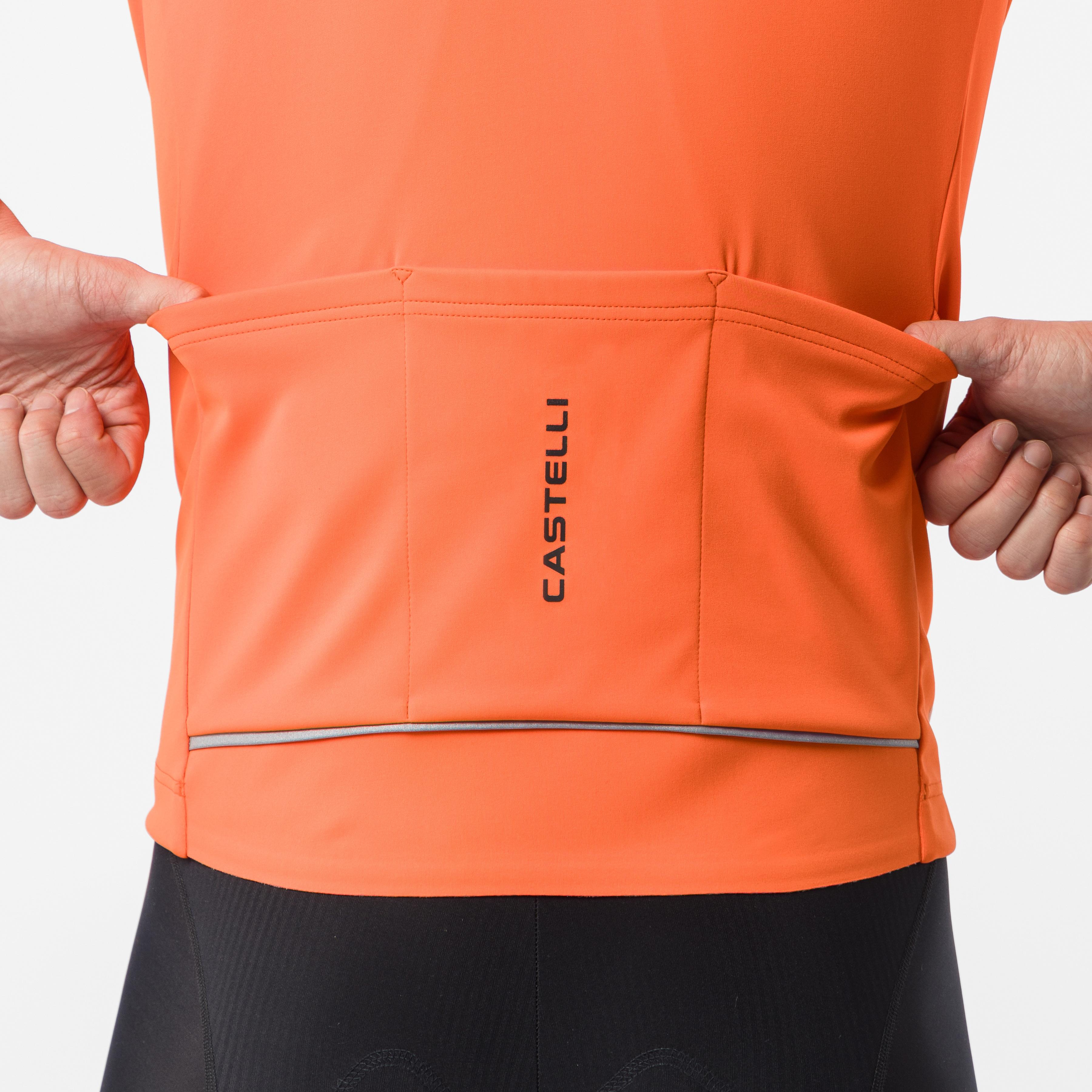 Classifica jacket 2 - red orange - castelli