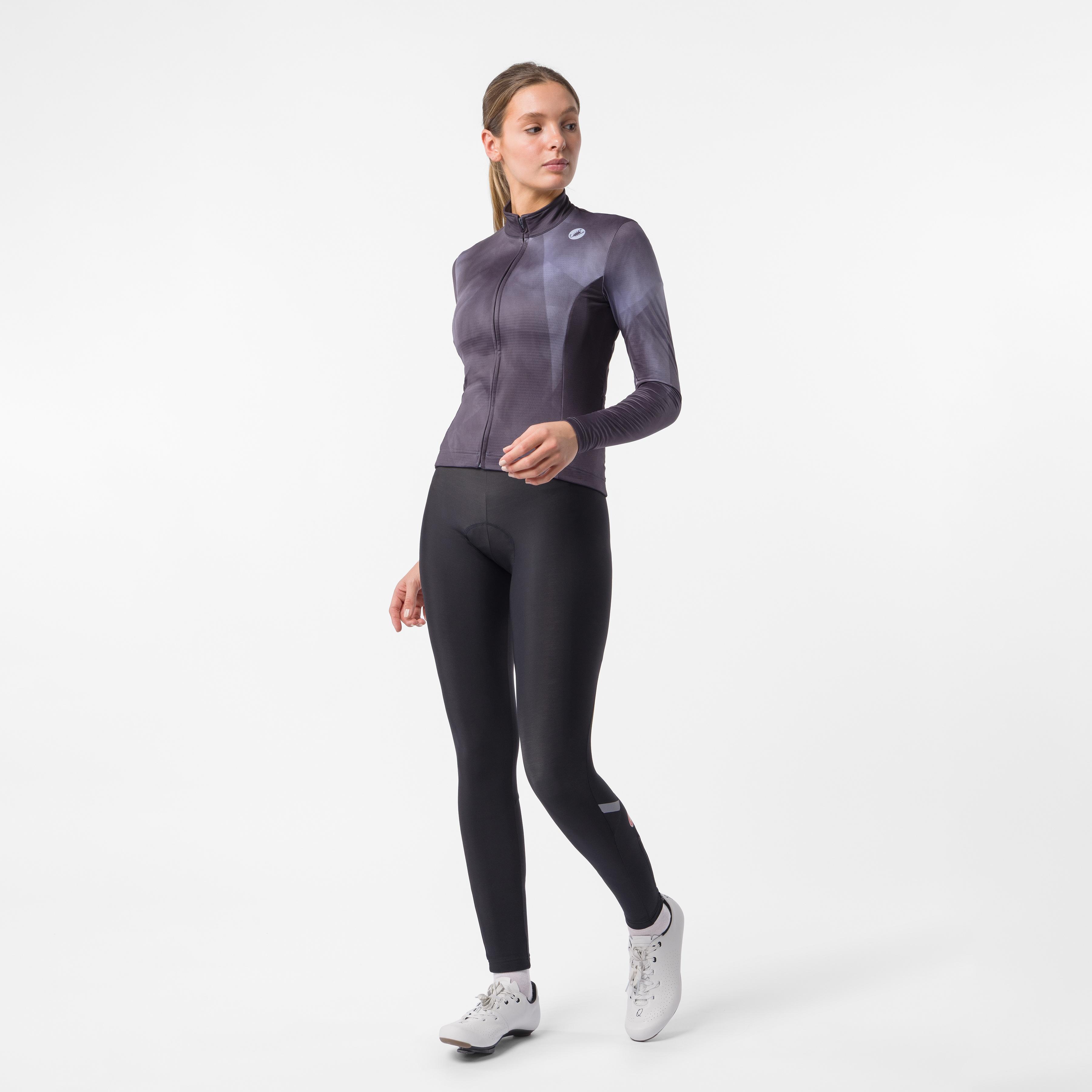 Prismatic thermal ls jersey - smoky gray - castelli