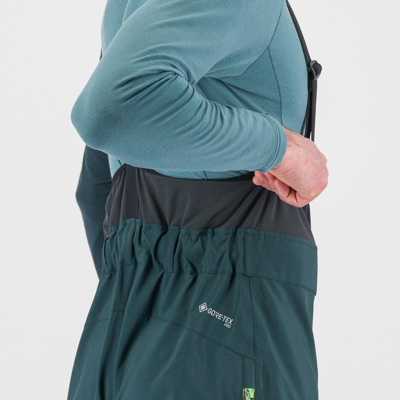 Highest goretex shell pants - forest - karpos