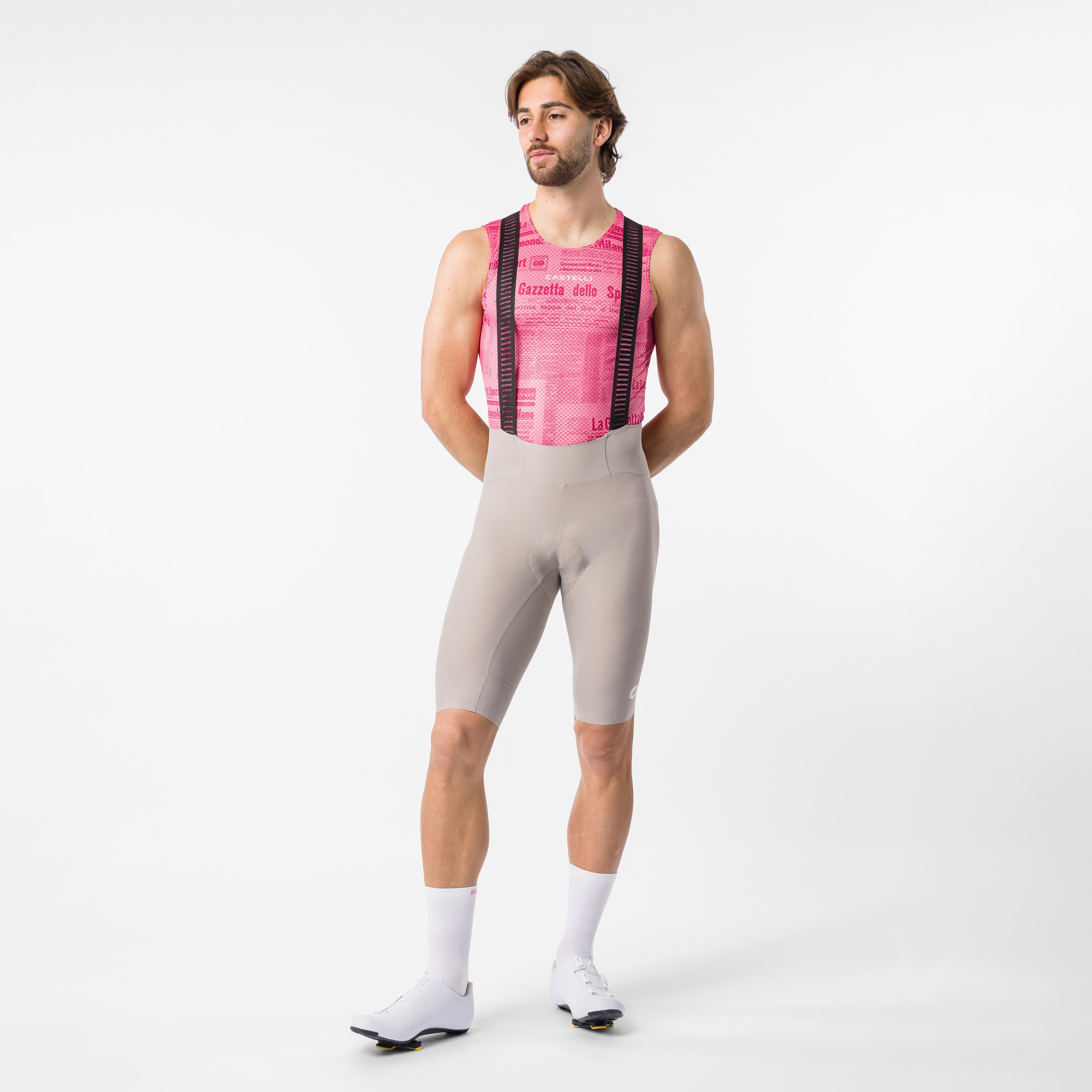 #giro trofeo 2 bibshort - clay - castelli