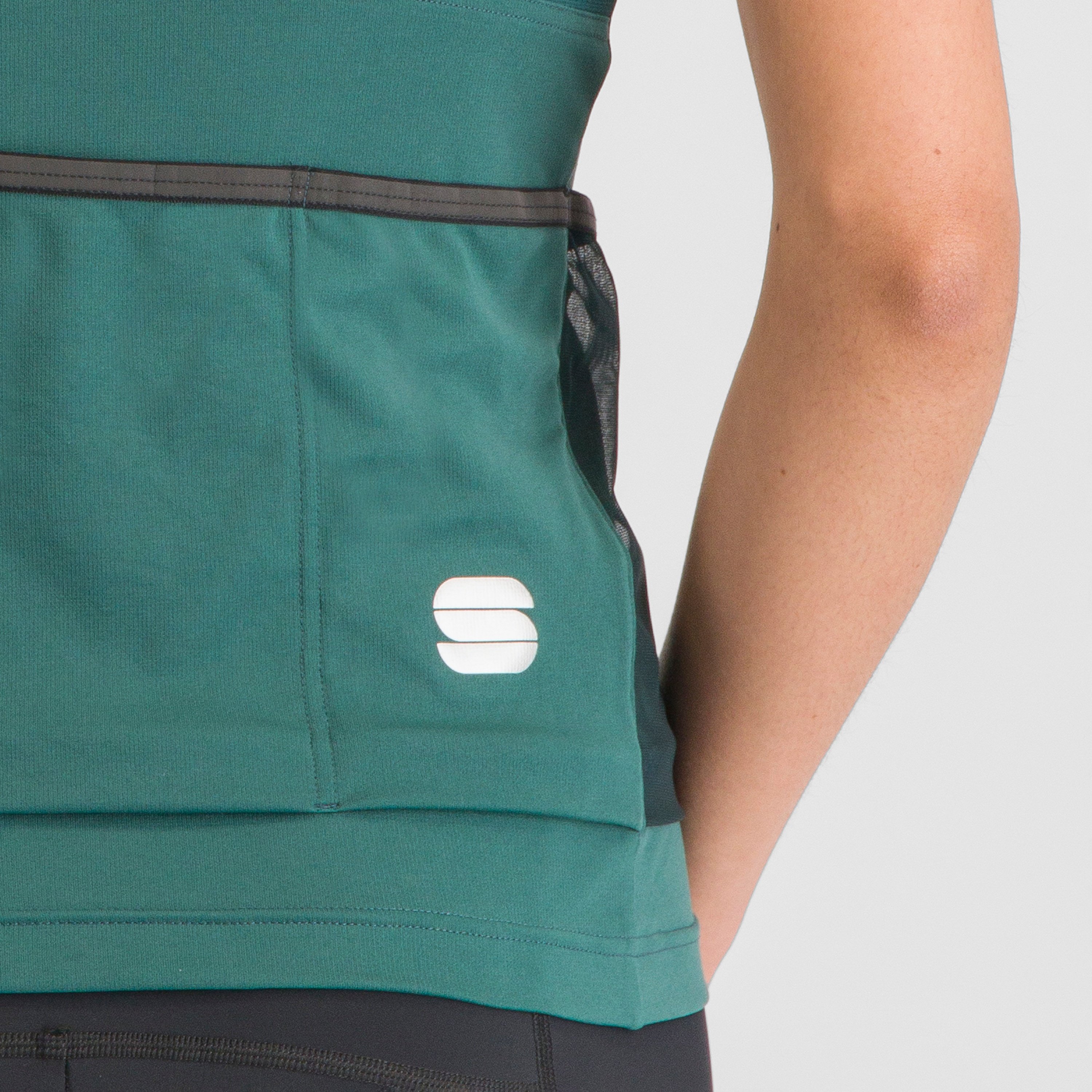 Supergiara w top - shrub green - sportful