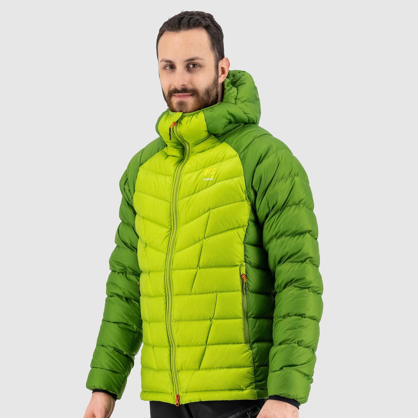 Artika evo jacket. - lime green spindle tree - karpos
