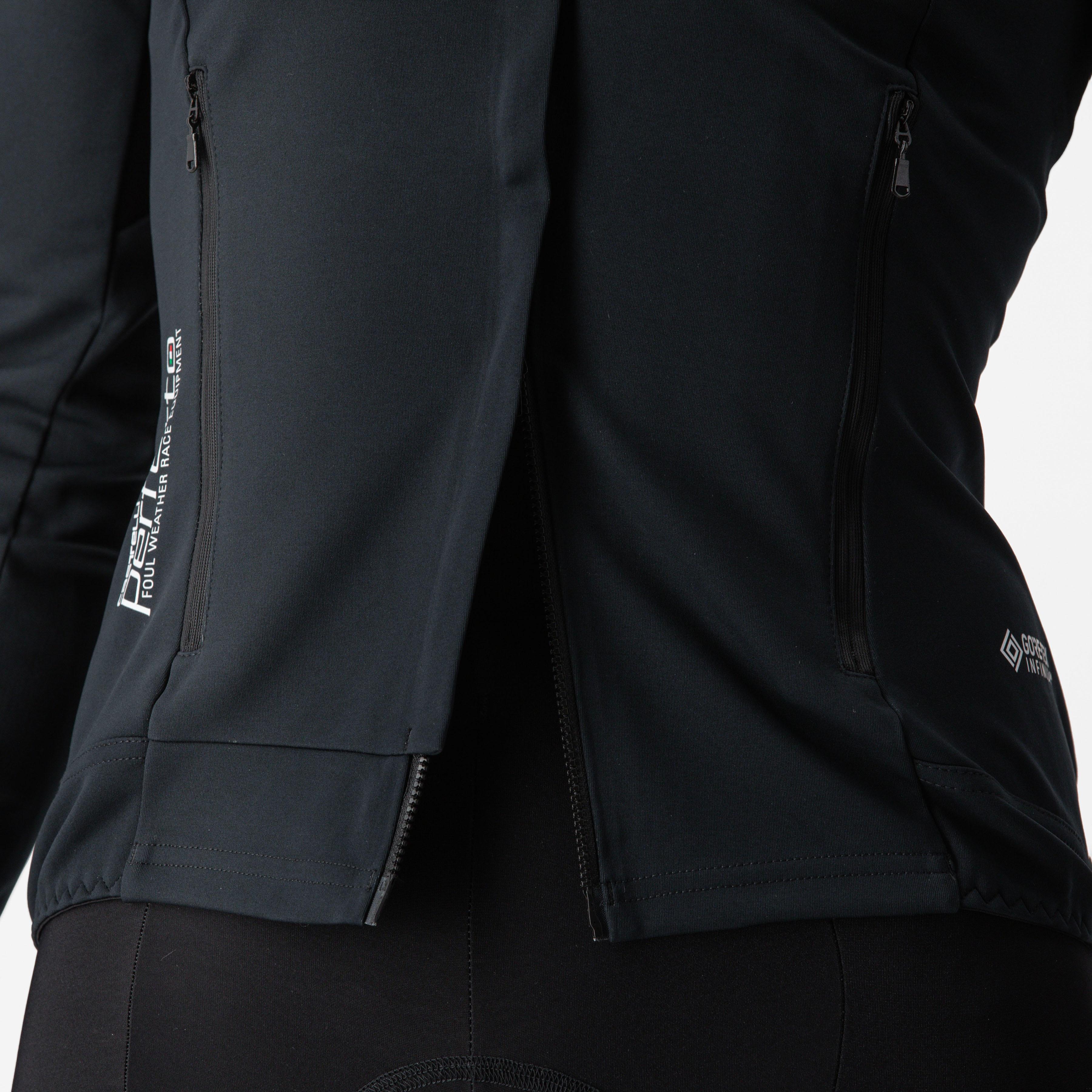 Perfetto ros 2 w jacket - light black/black - castelli