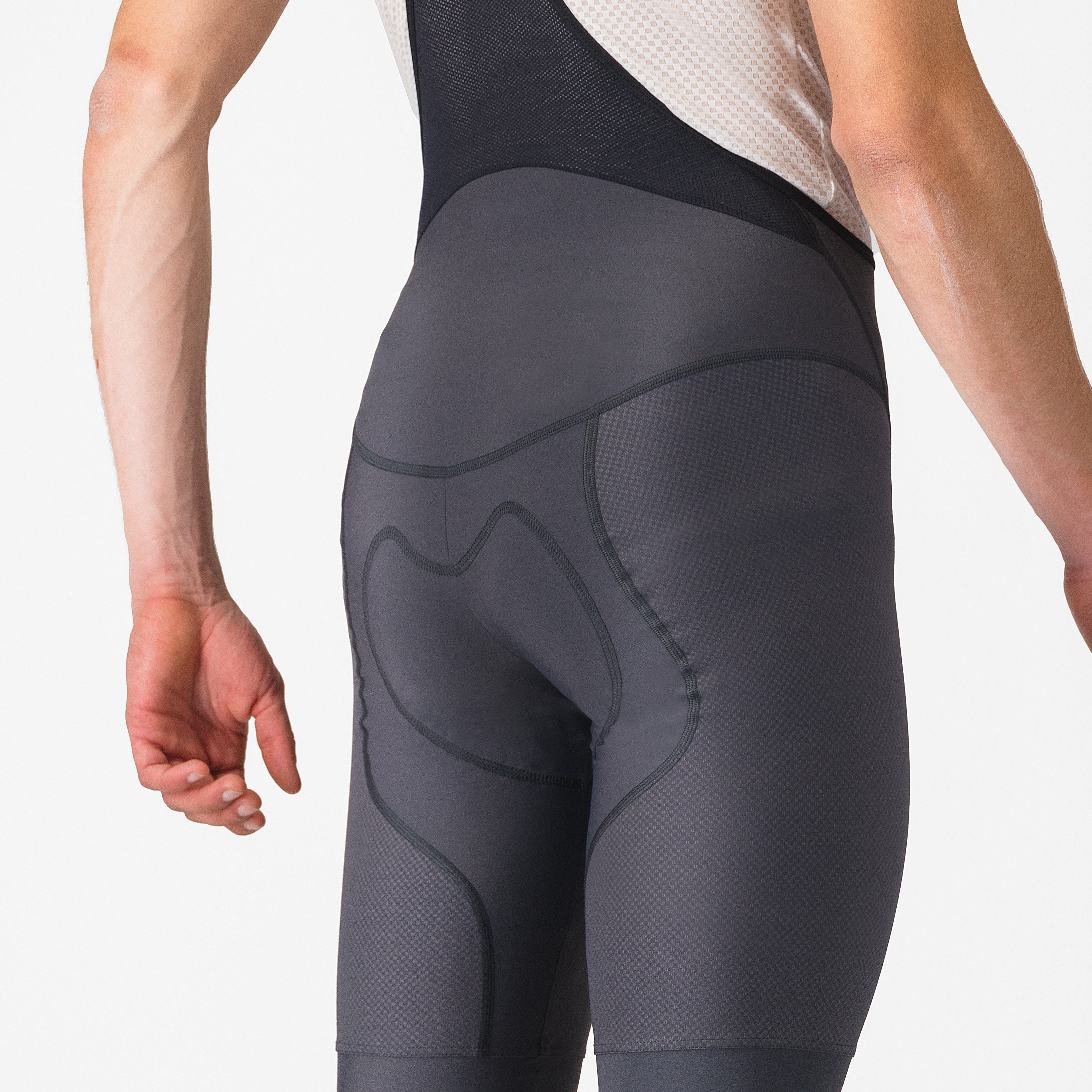 Competizione 2 bibshort - dark gray - castelli