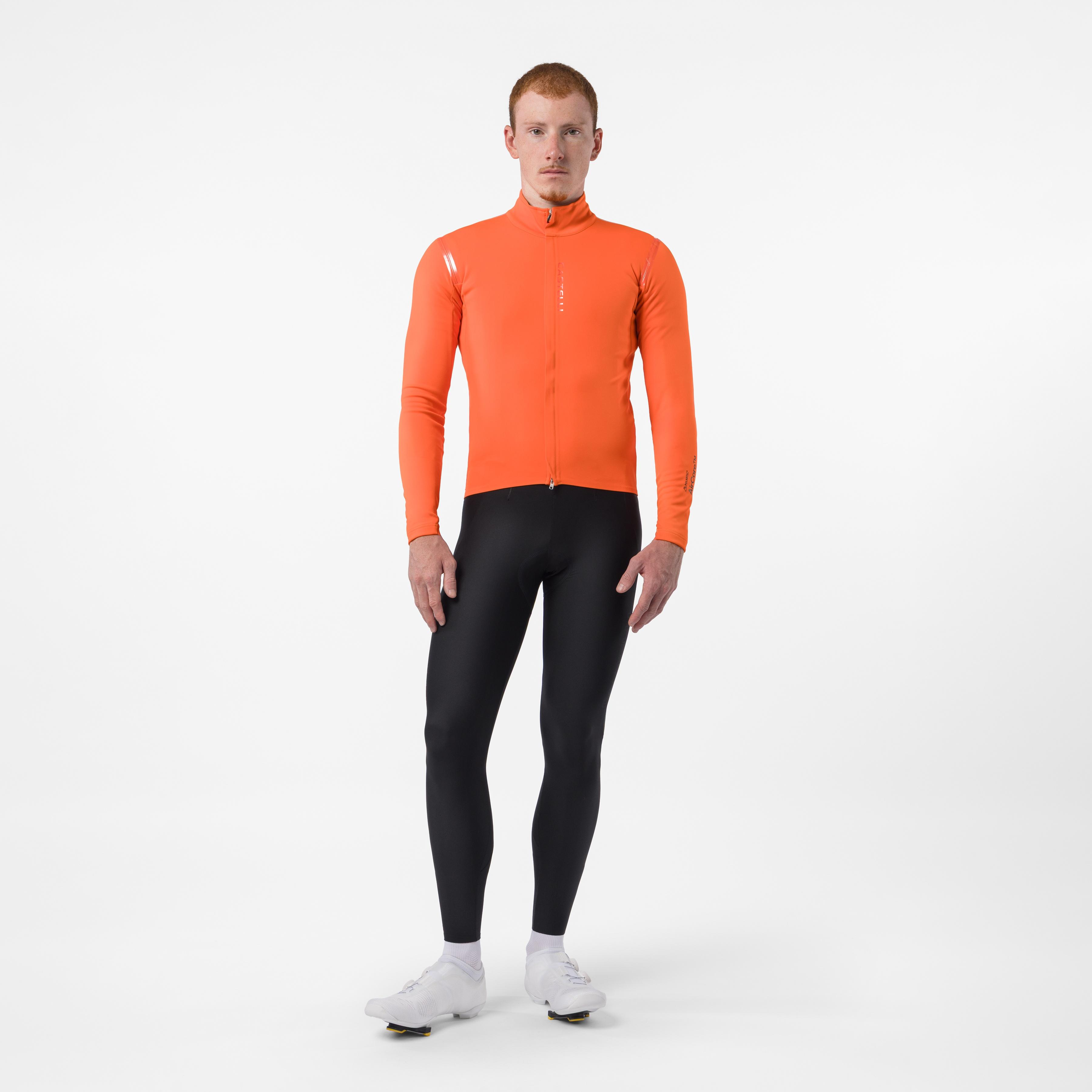 Perfetto 4 jacket - brilliant orange - castelli