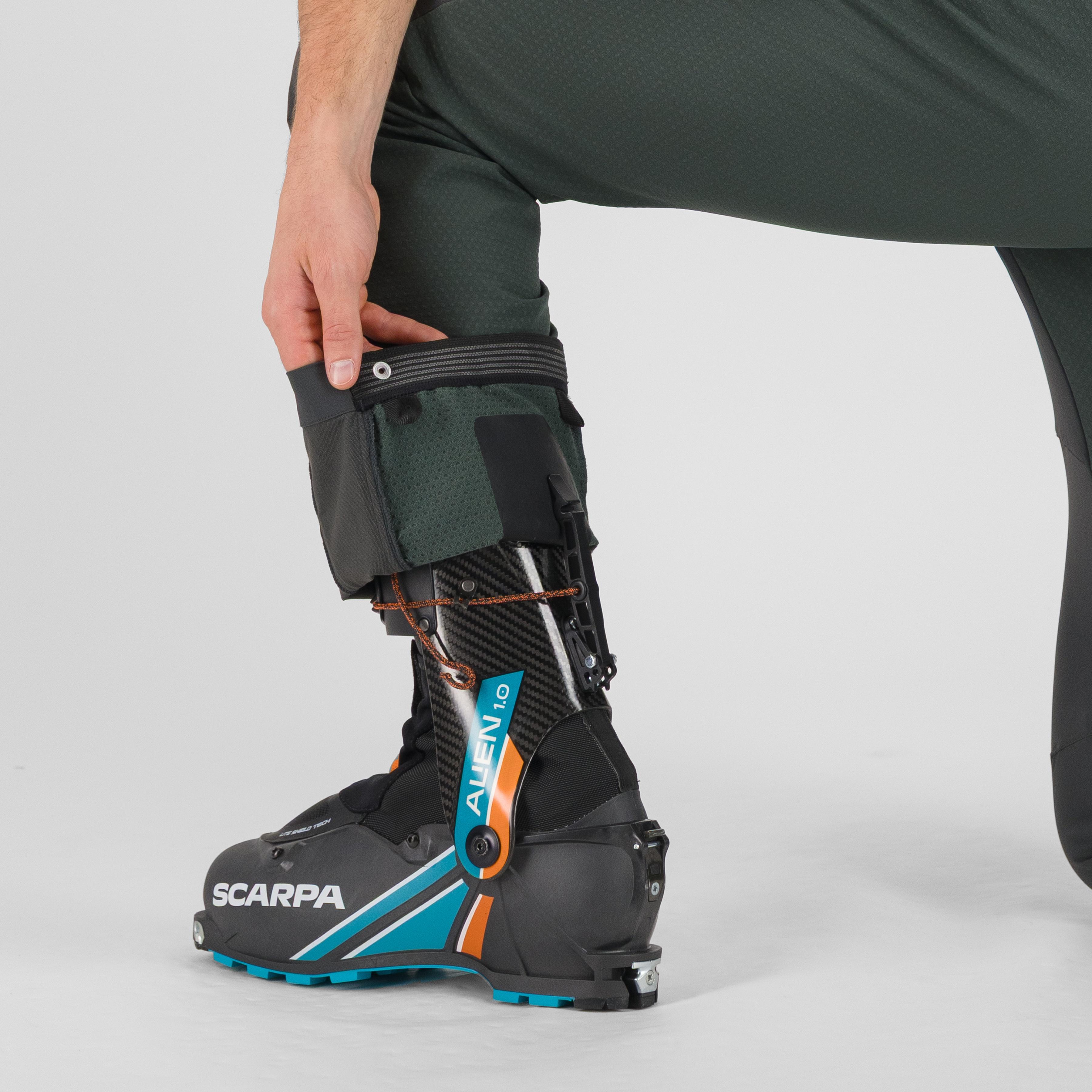 Alagna plus 2.0 pants - woodl.gray/vibr.orange - karpos