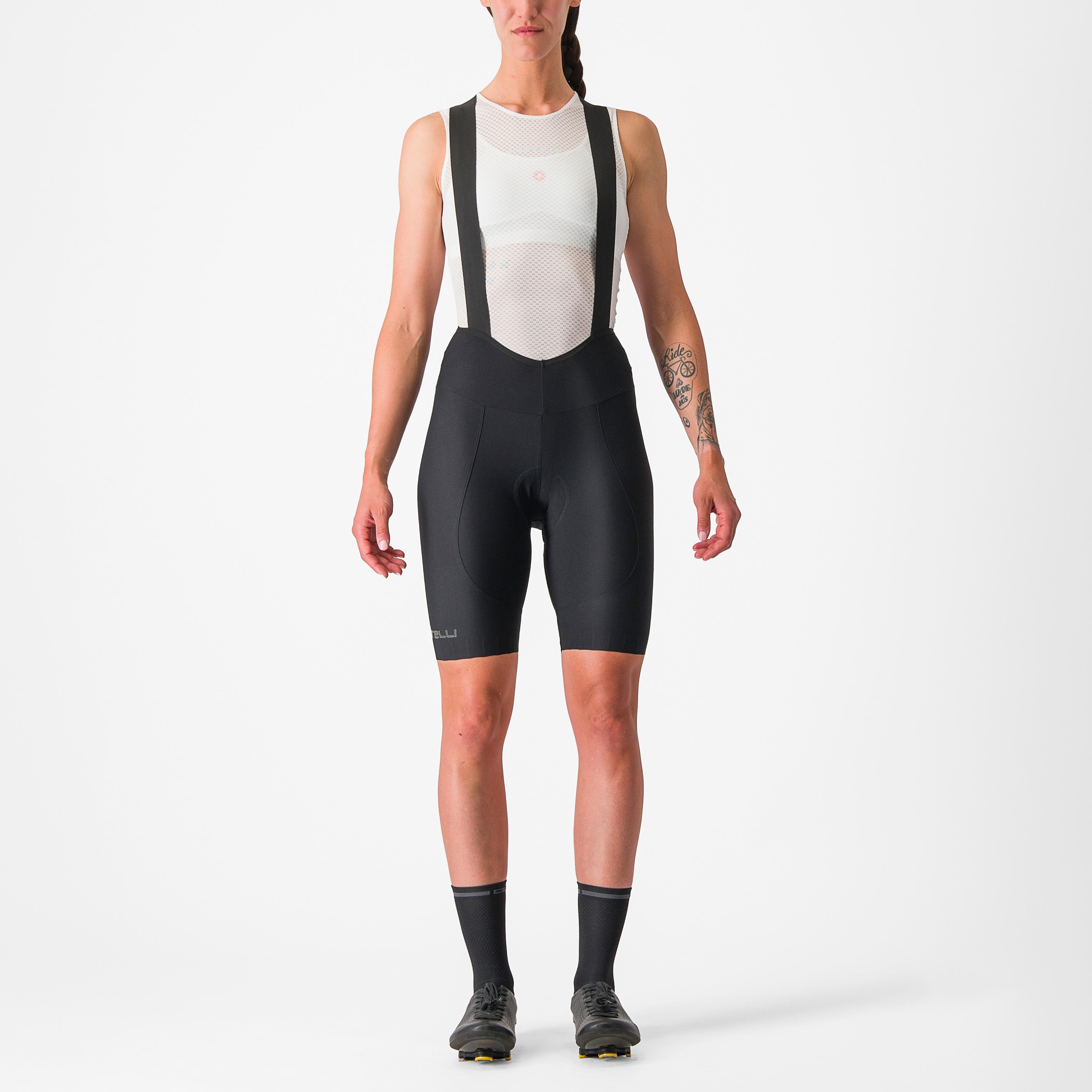 Espresso w dt bibshort - black - castelli