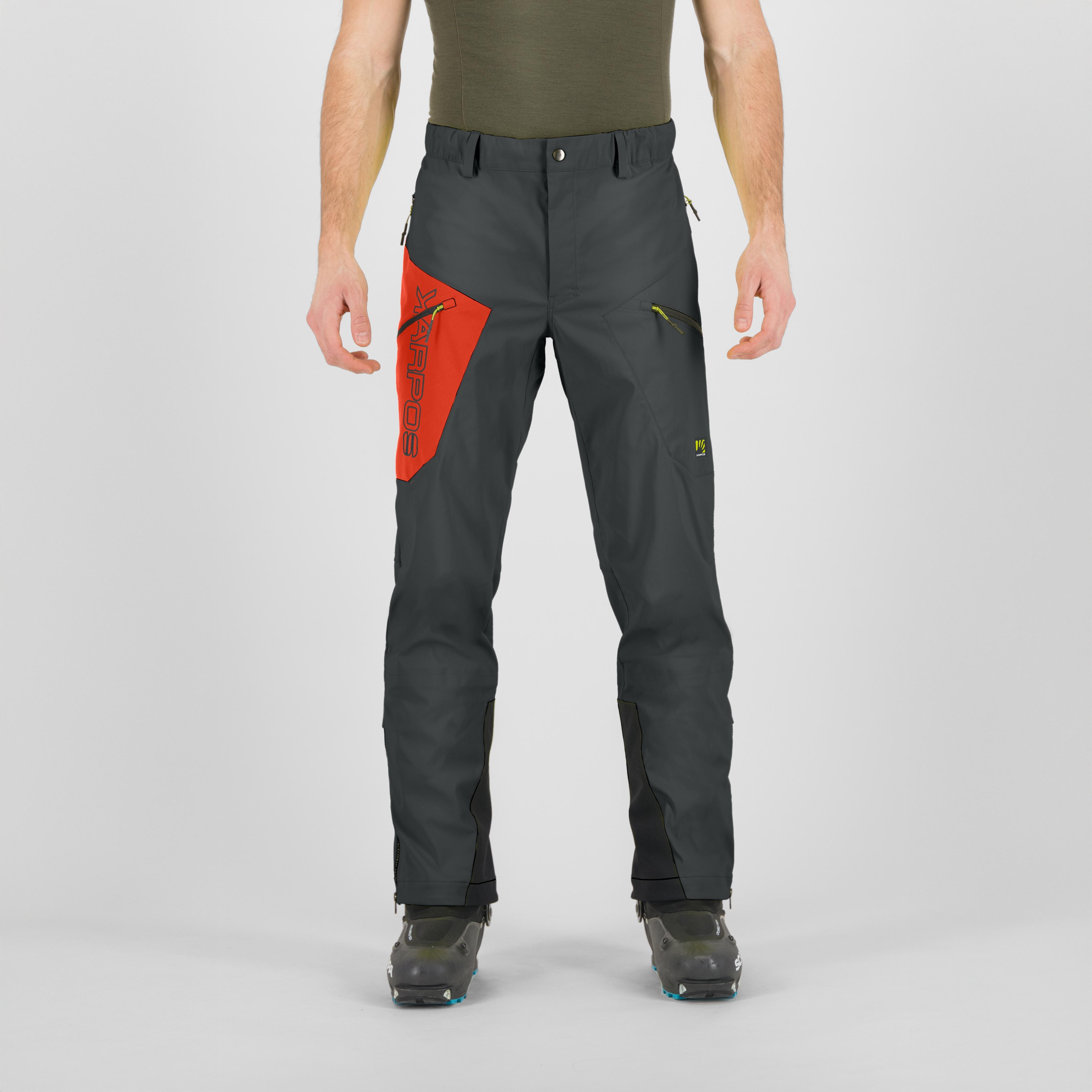 Pizzo bianco pants - woodl.gray/vibr.orange - karpos