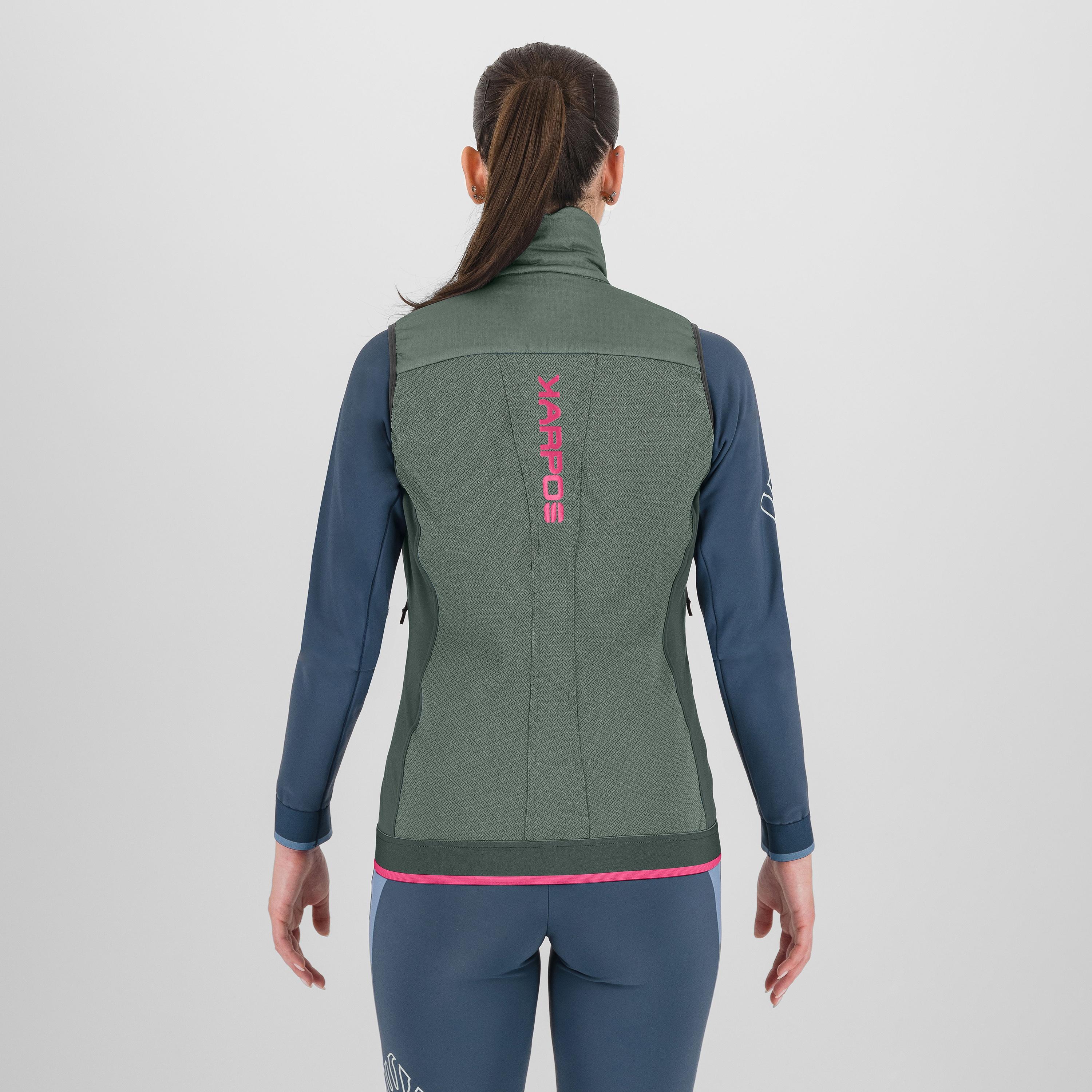 Alagna plus evo w vest - duck green/jungle green - karpos