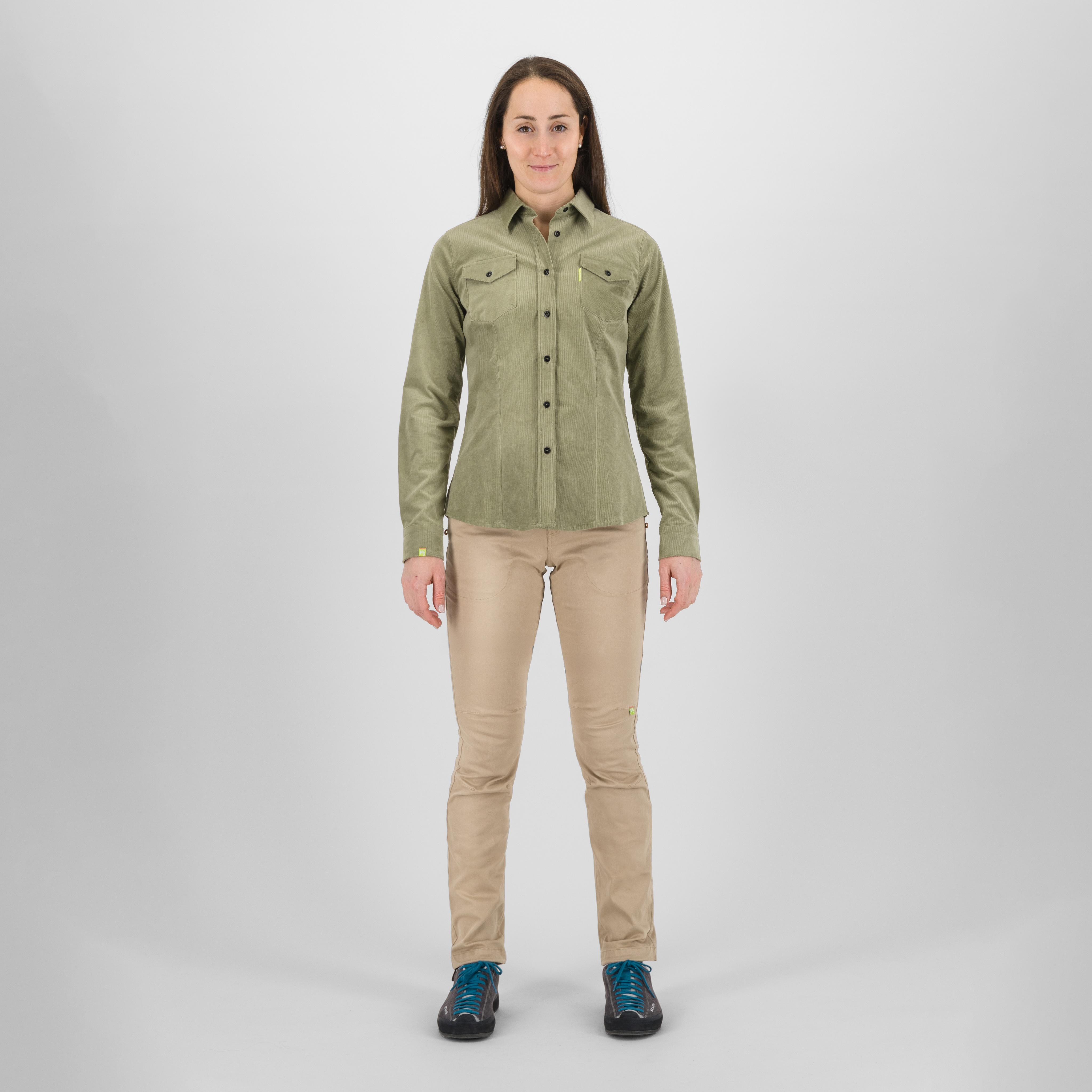 Abete w shirt - oil green - karpos