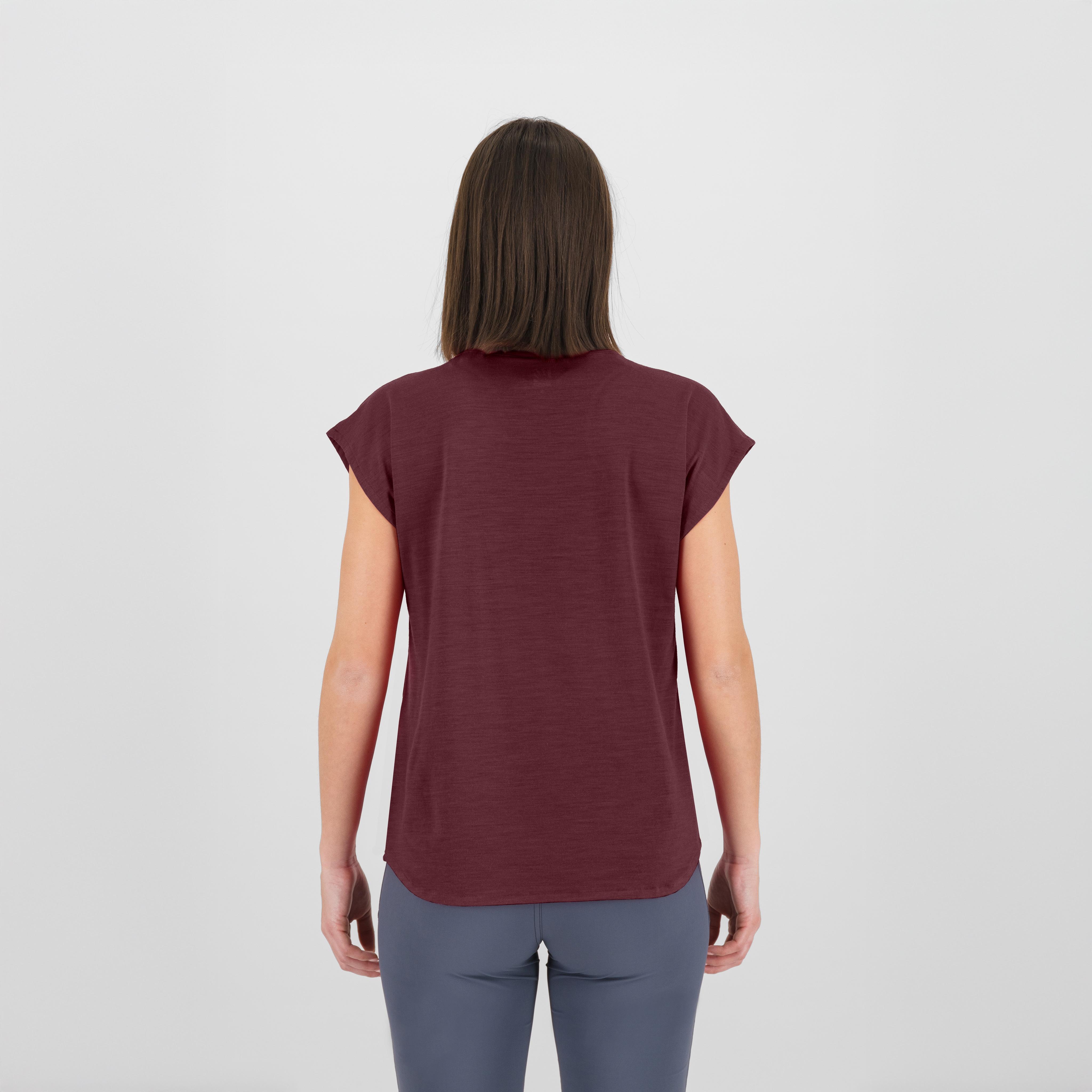 Taiole merino w t-shirt - vineyard - karpos