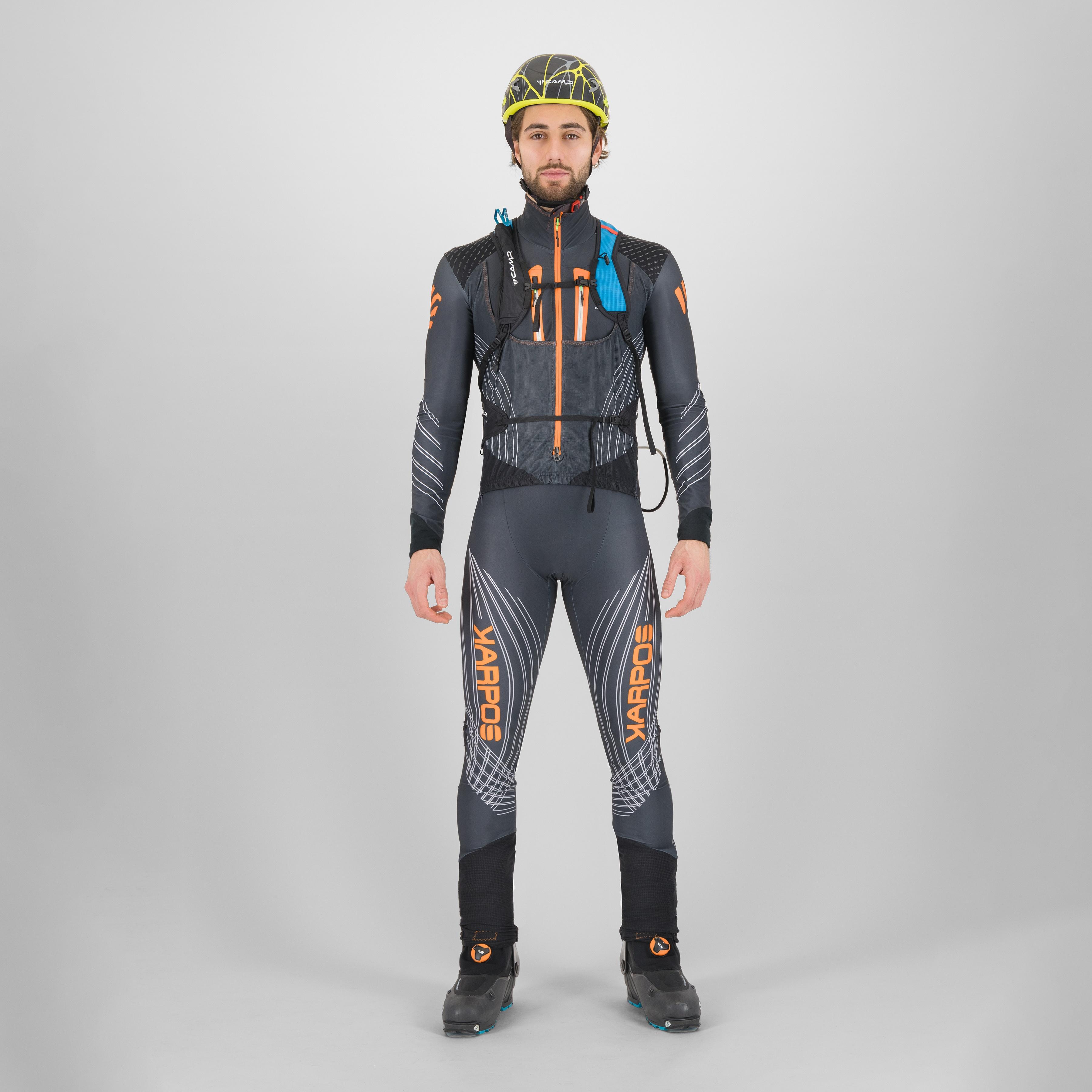 Karpos race suit - woodl.gray/vibr.orange - karpos