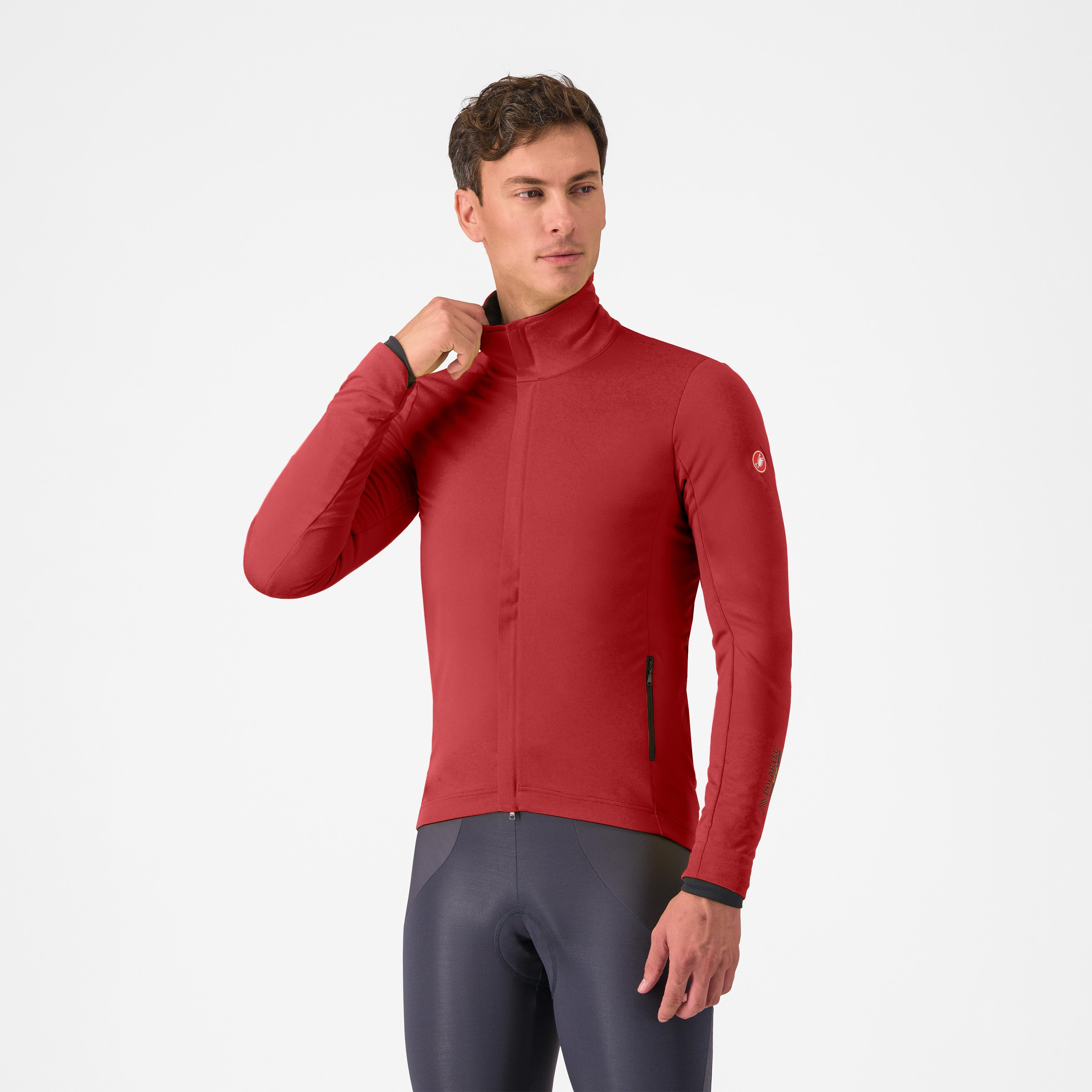 Alpha 150 jacket - garnet/black - castelli