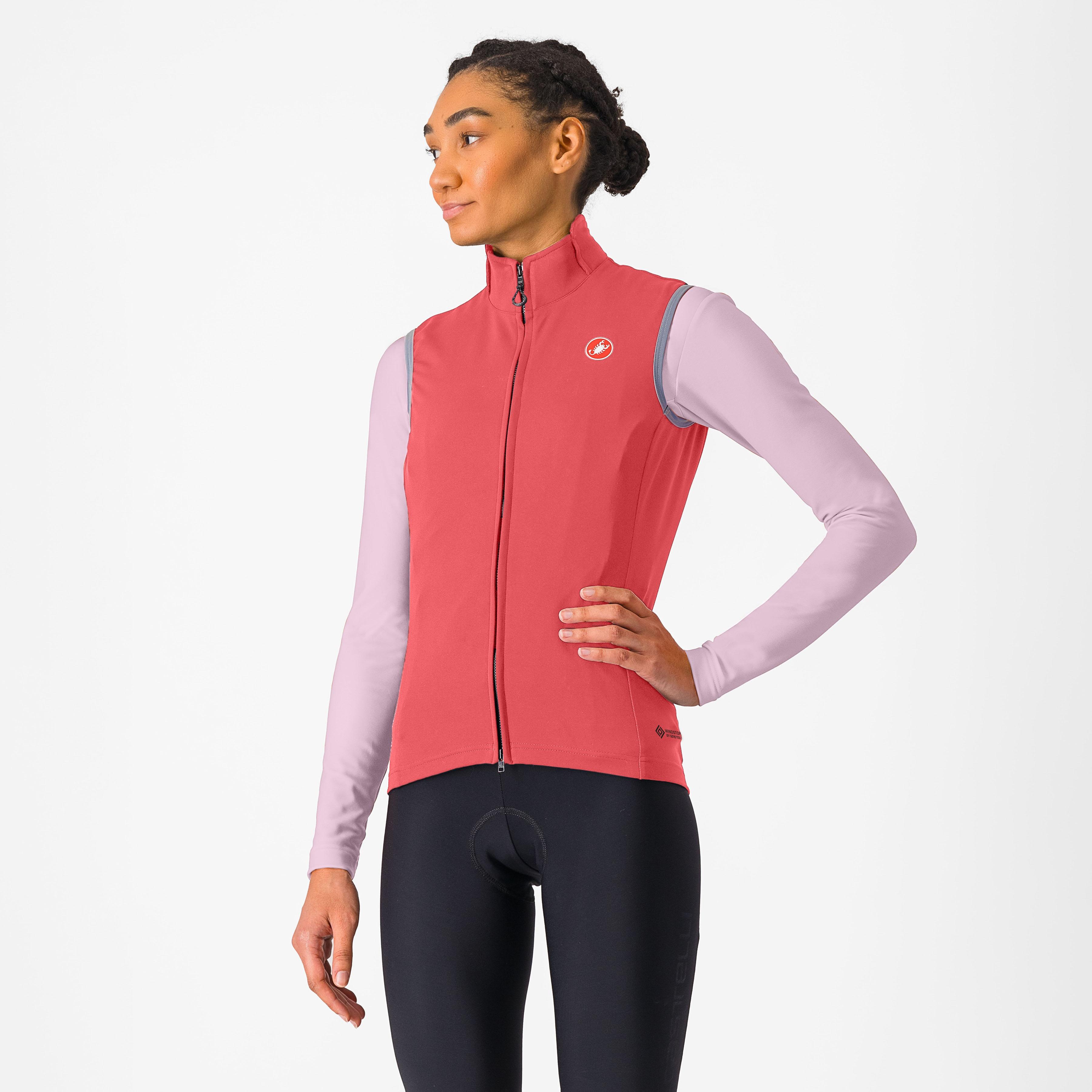 Perfetto ros 2 w vest - mineral red - castelli