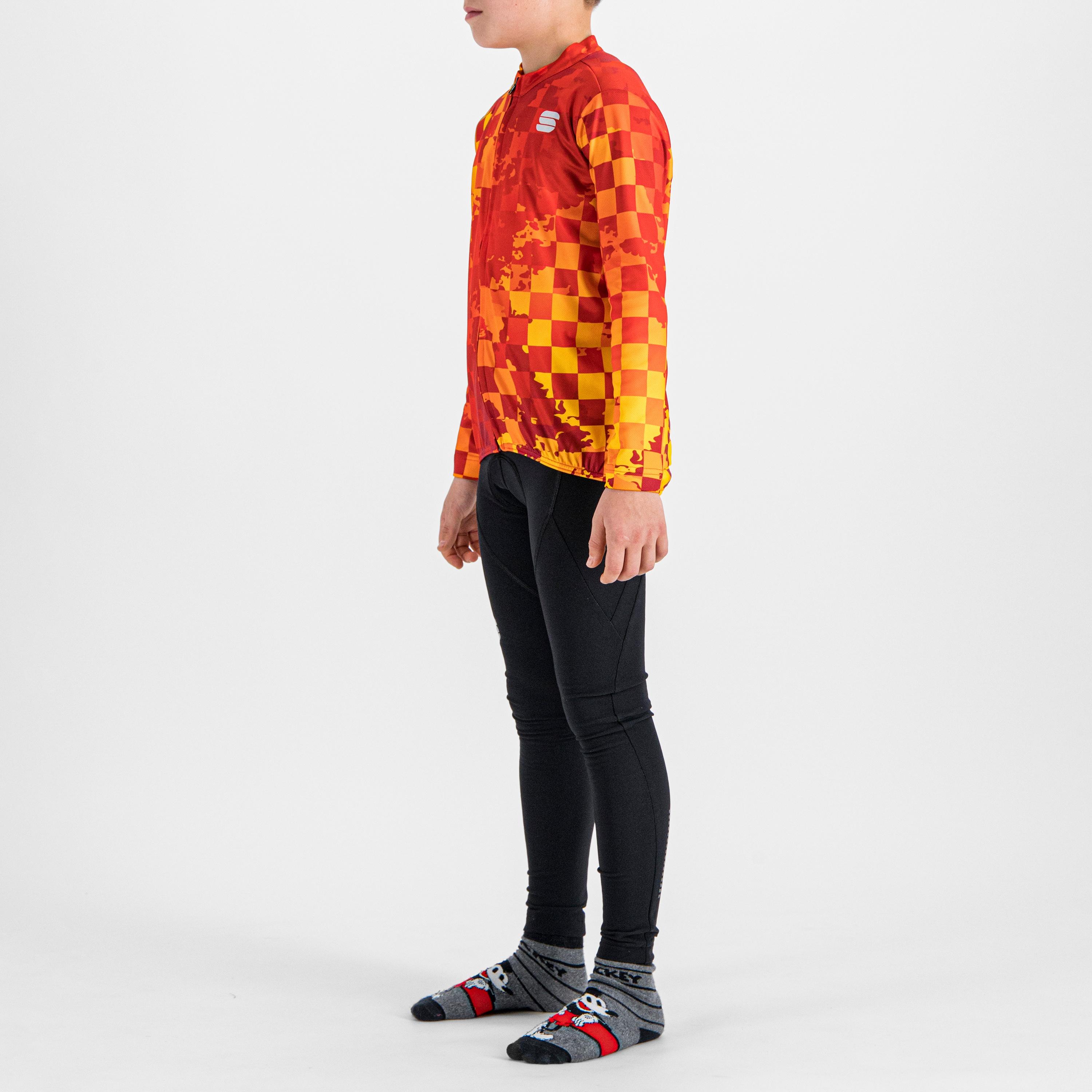 Kid th jersey - chili red - sportful