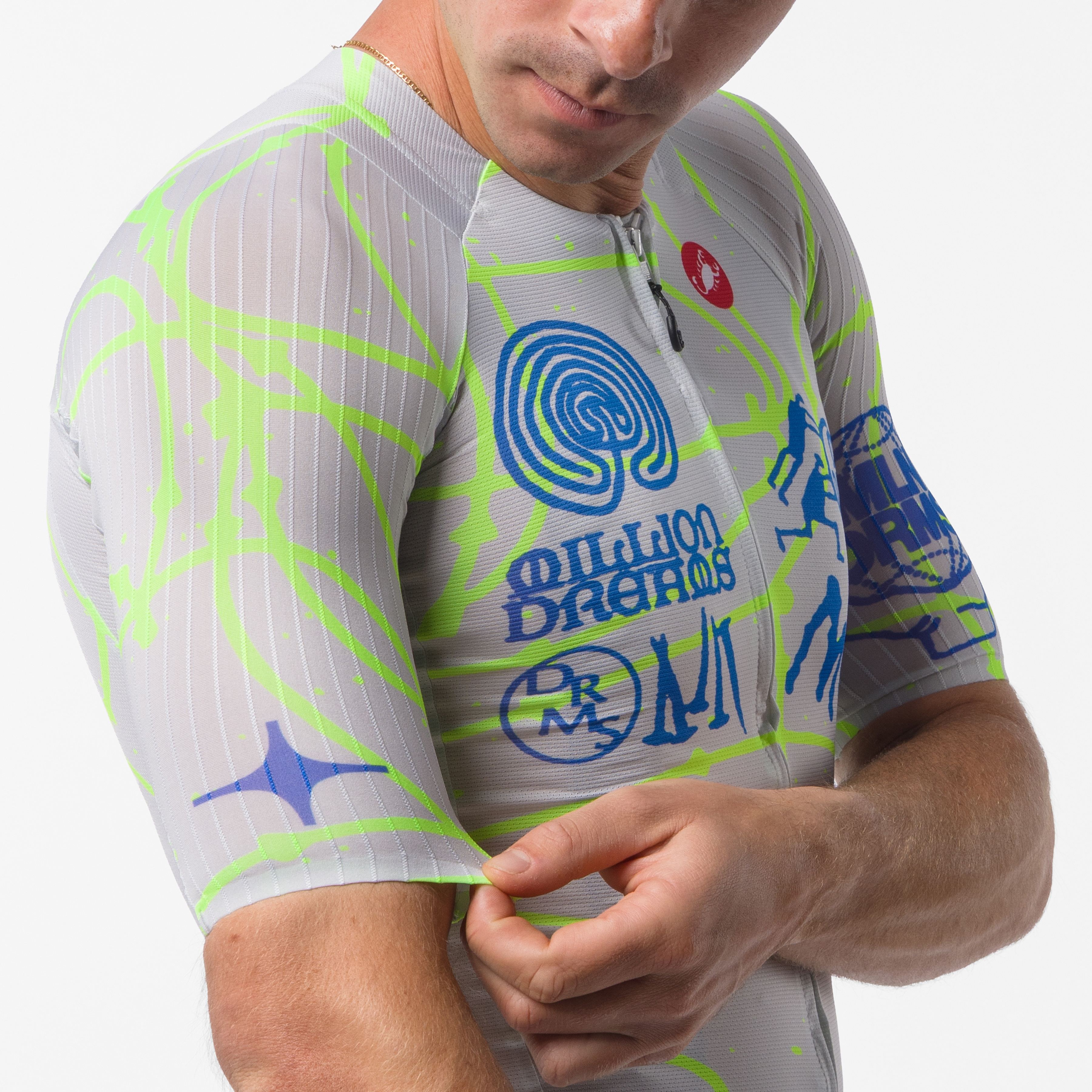 Aero race 8 jersey - million dreams primitive - castelli