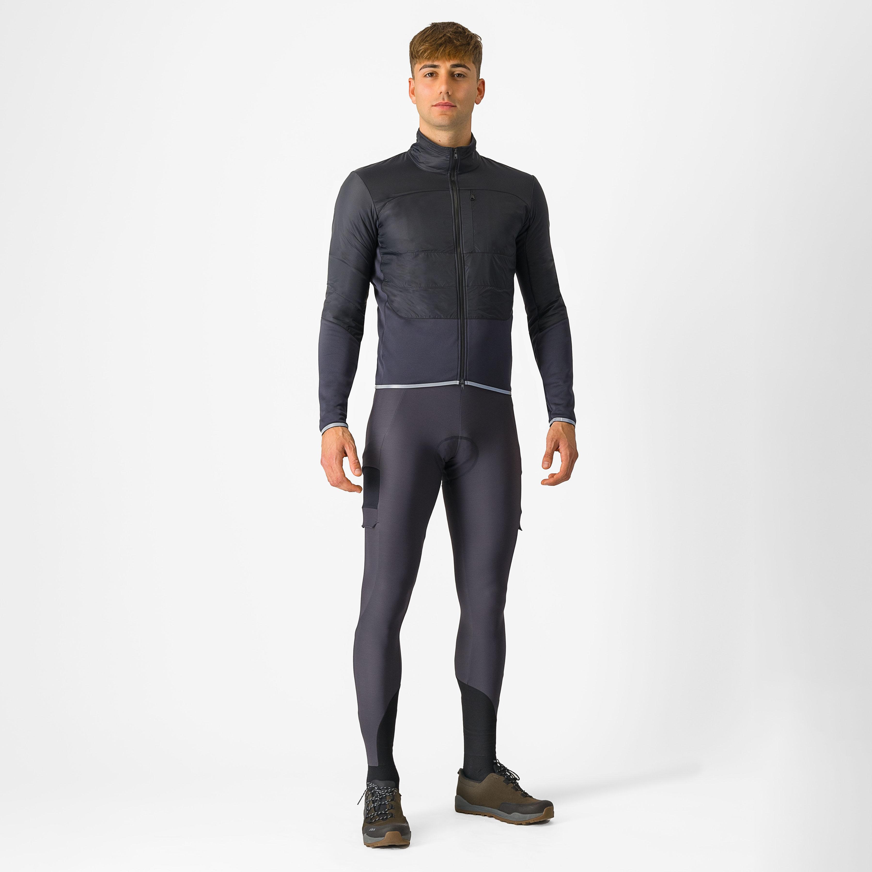 Unlimited jacket - light black/dark gray - castelli