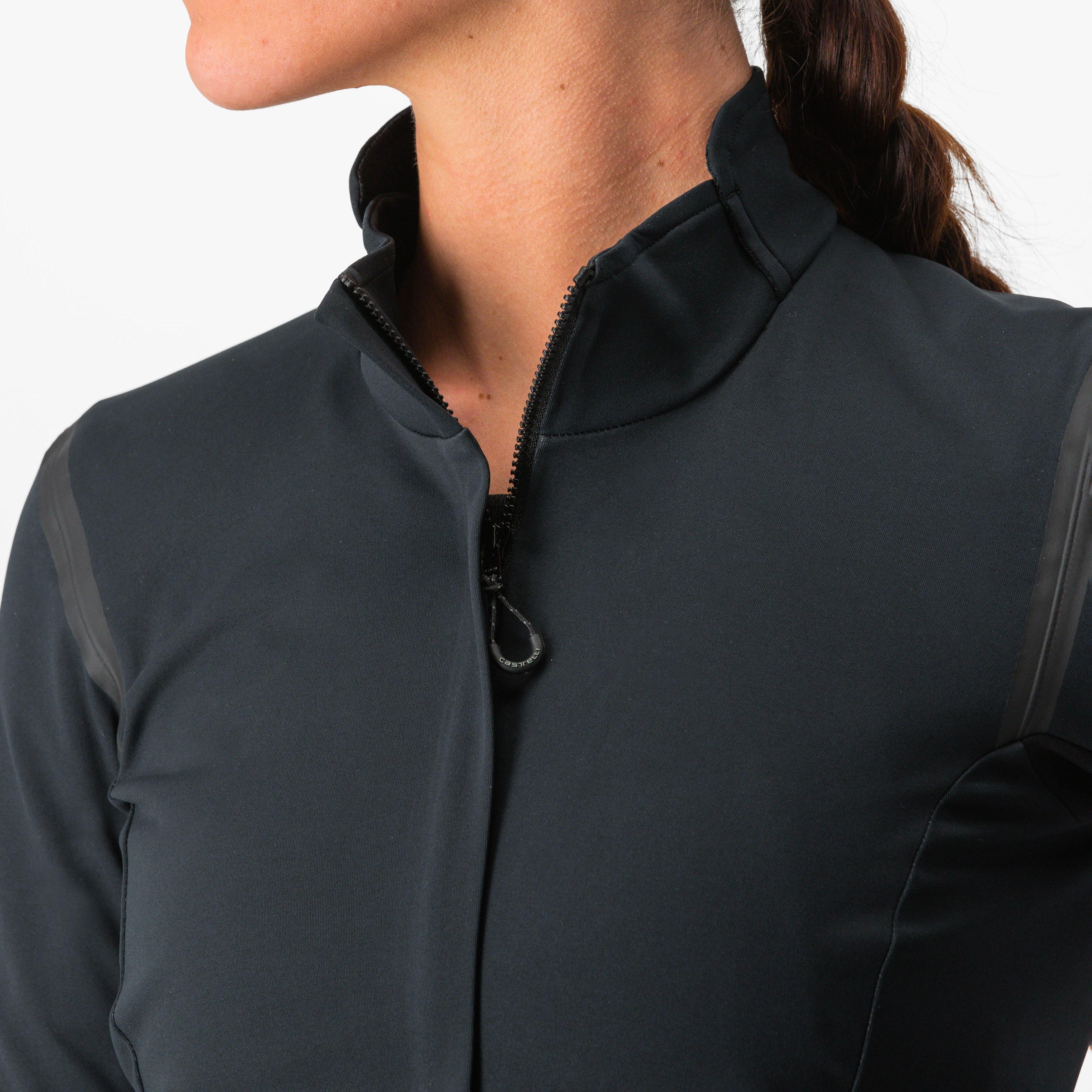 Perfetto ros 2 w jacket - light black/black - castelli