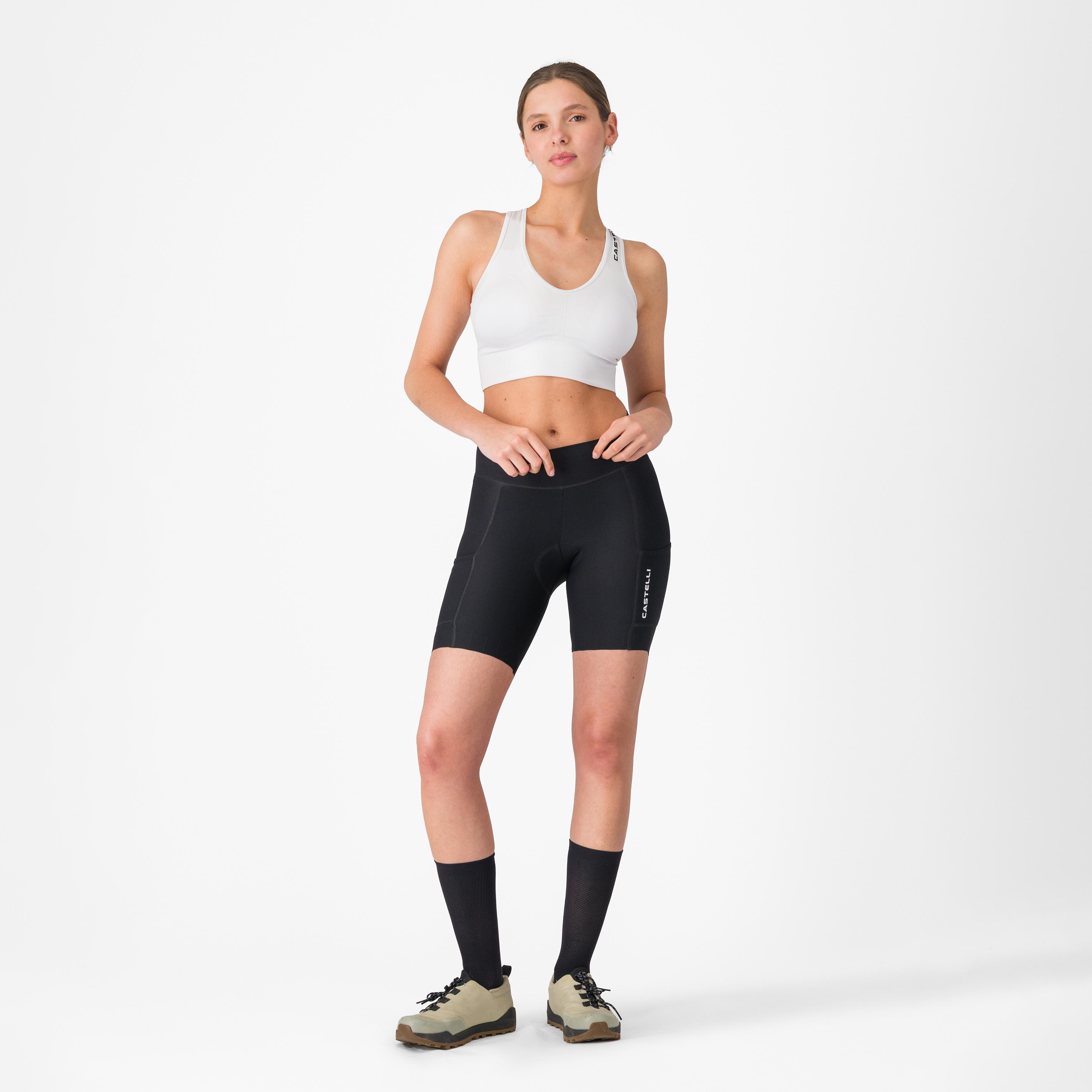 Comfort travel crop top - white - castelli