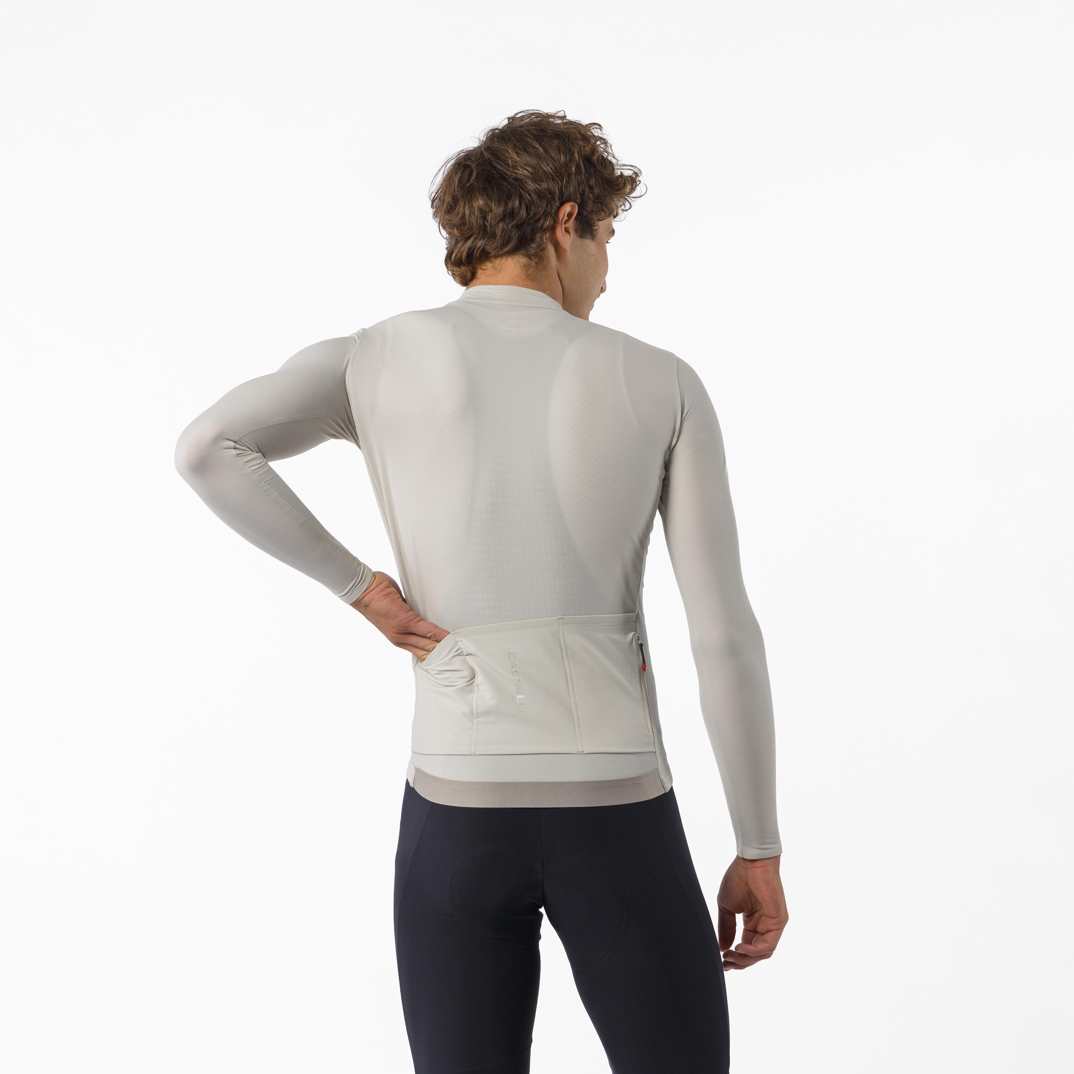 Thermowoven ls jersey - silver moon - castelli