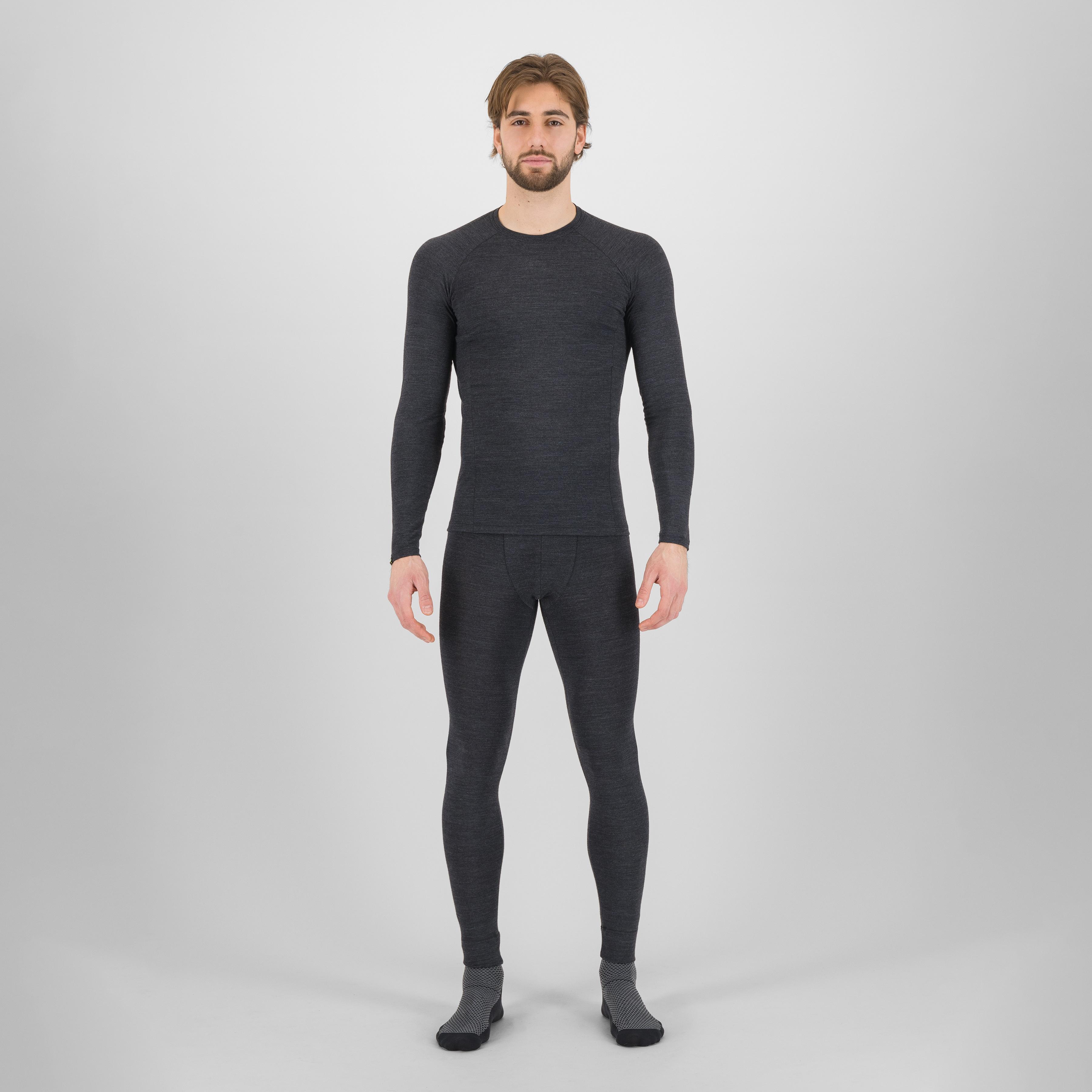 Dinamico merino 180 jersey ls - black - karpos
