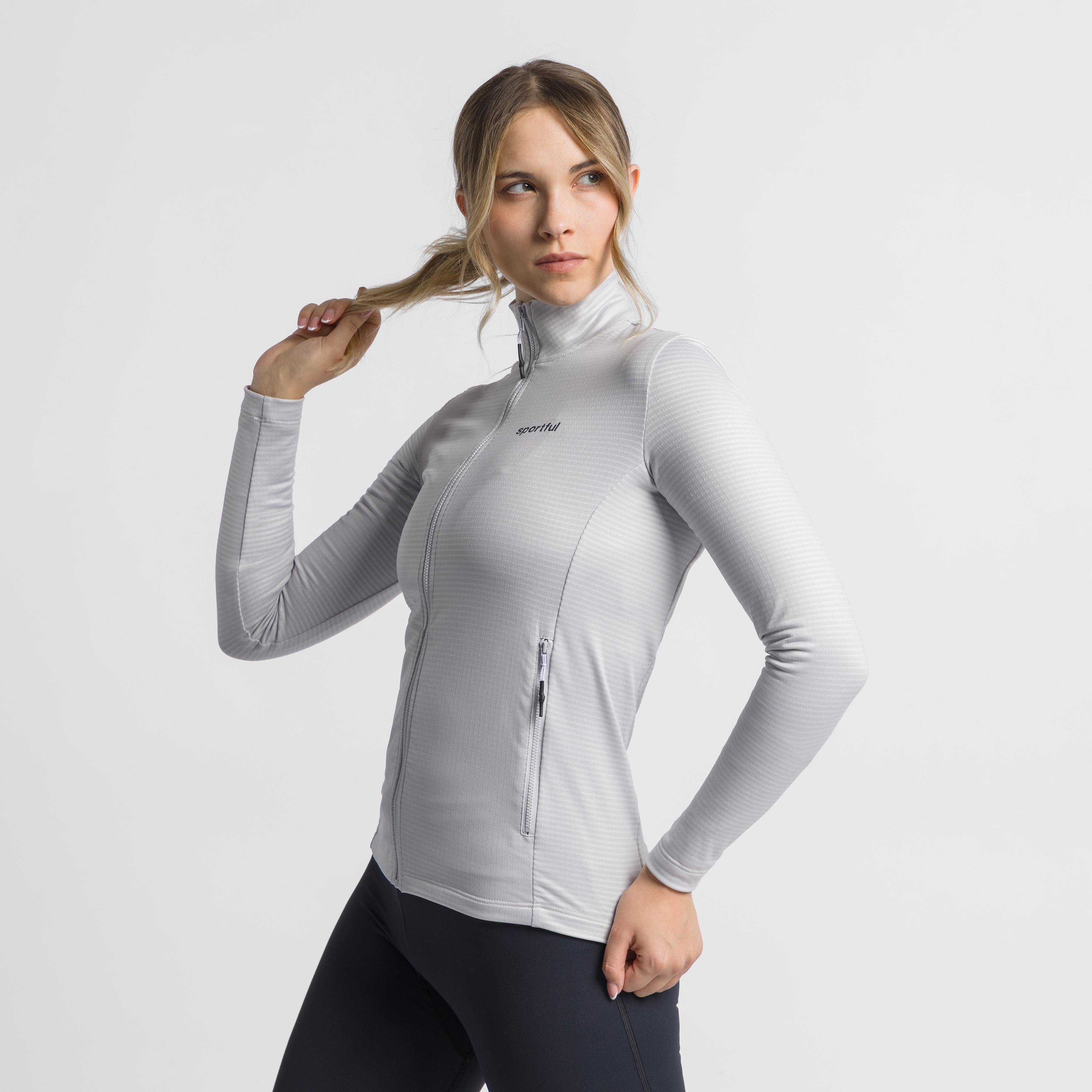 Cardio w fleece - lunar grey - sportful