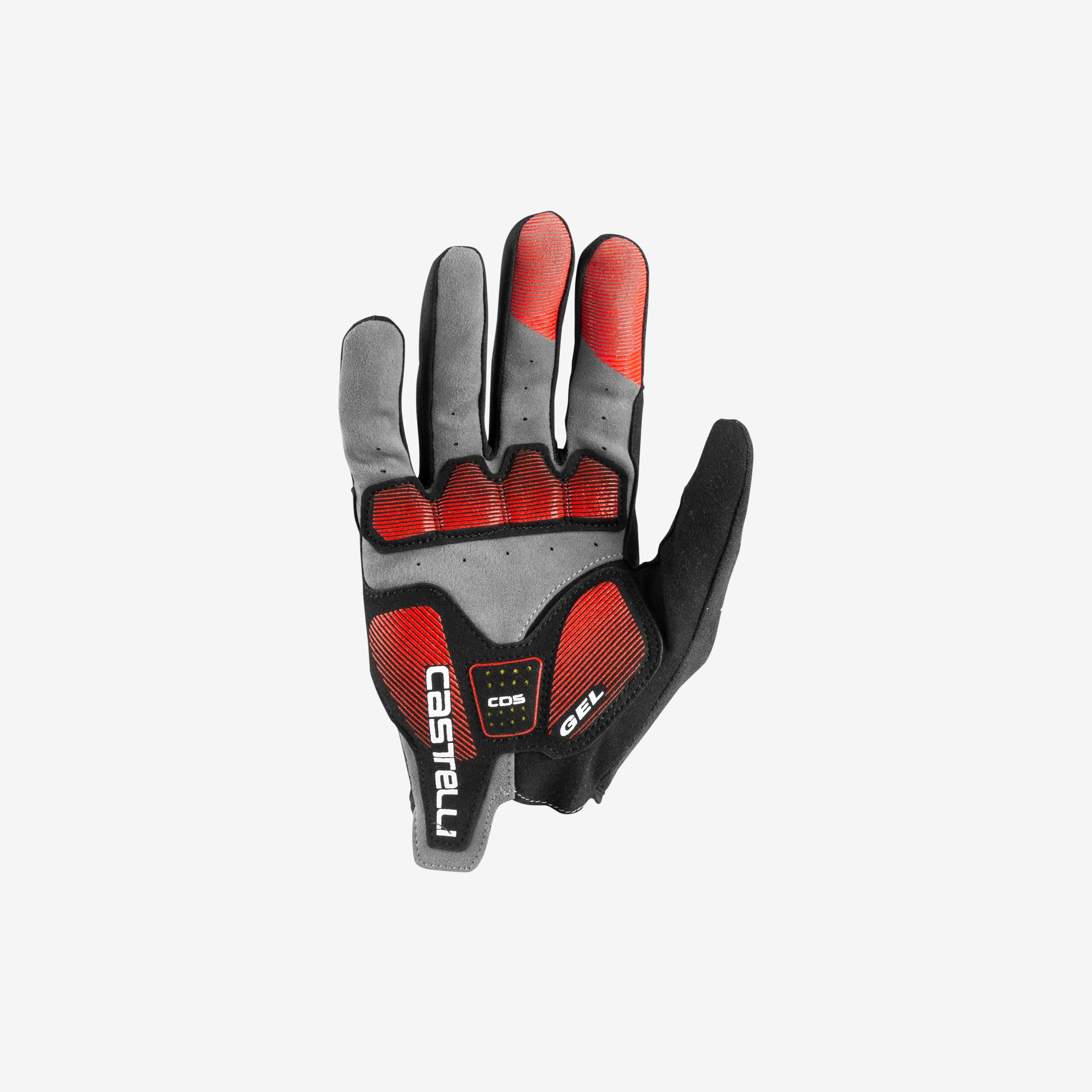 Arenberg gel lf glove - black - castelli
