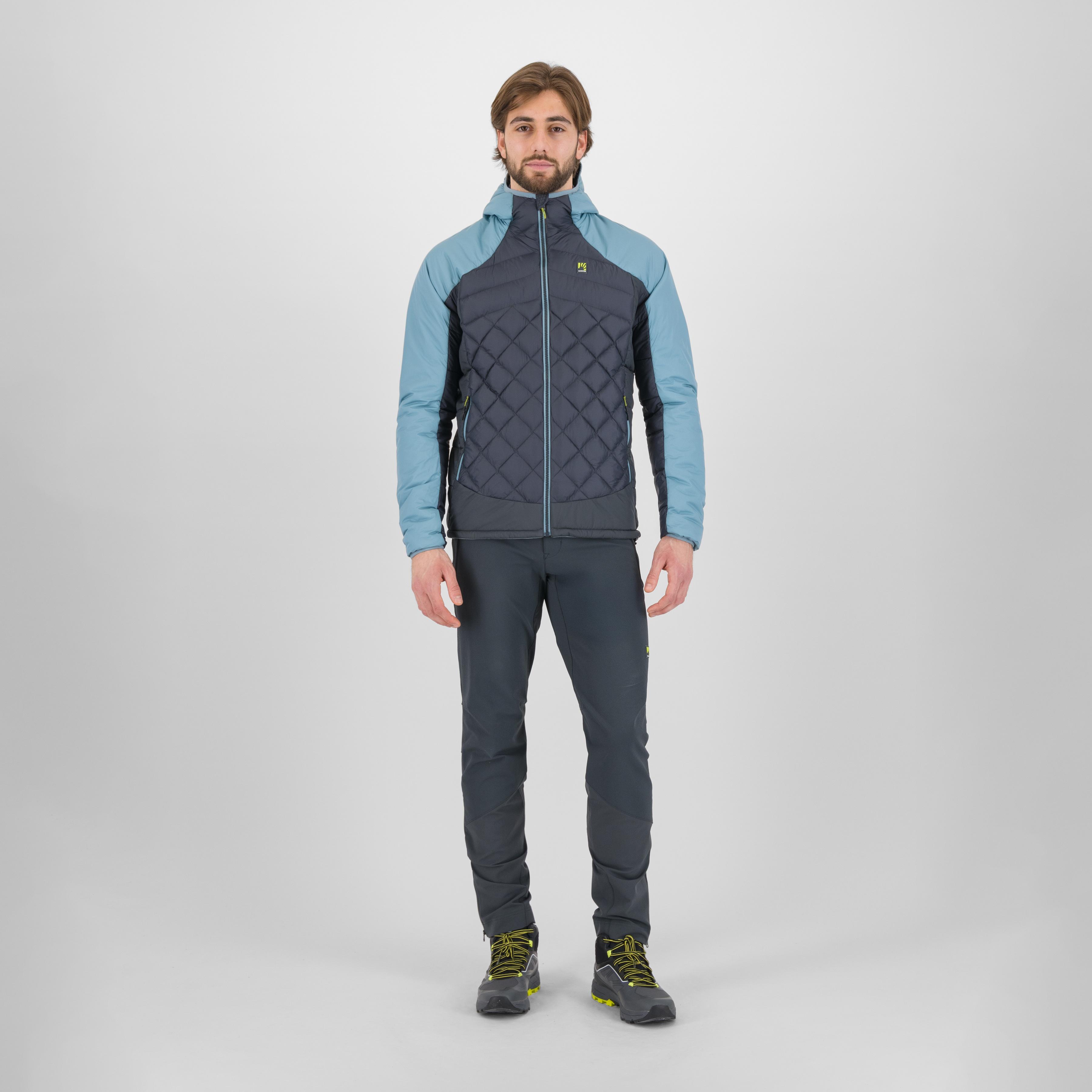 Lastei active plus jacket - woodl.gray/smoke blue - karpos