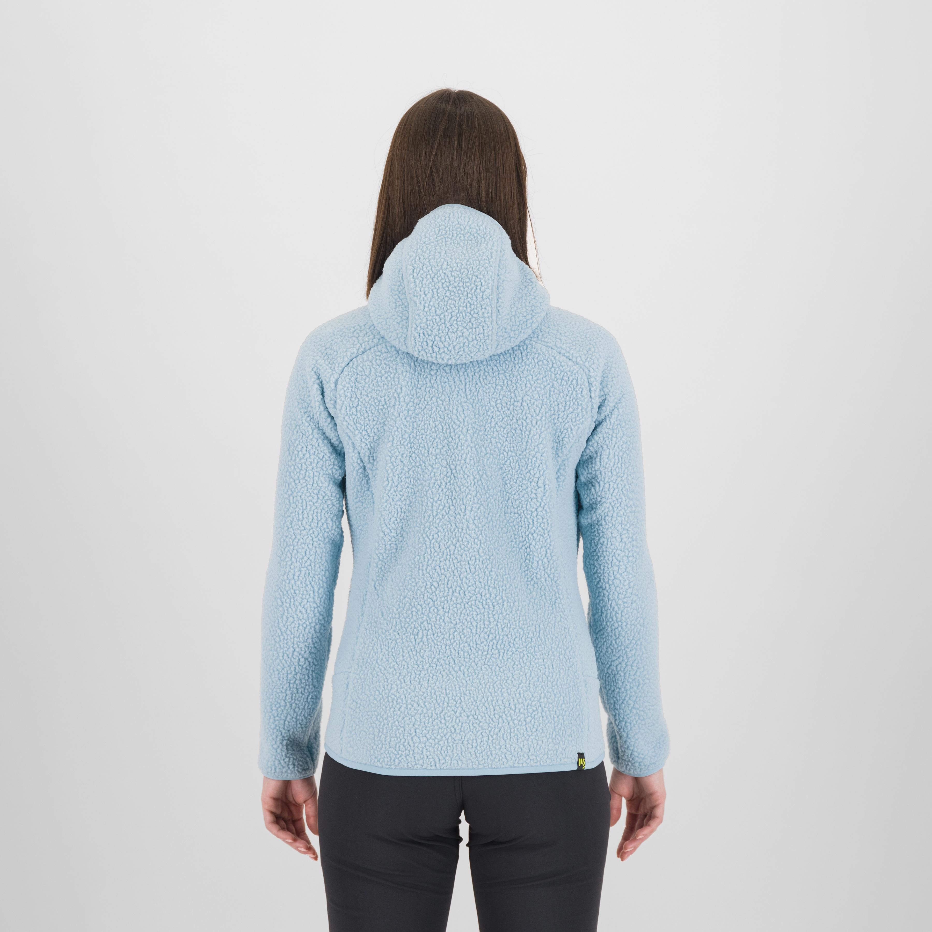 Moiazza retrò hoodie w fleece - forget - karpos