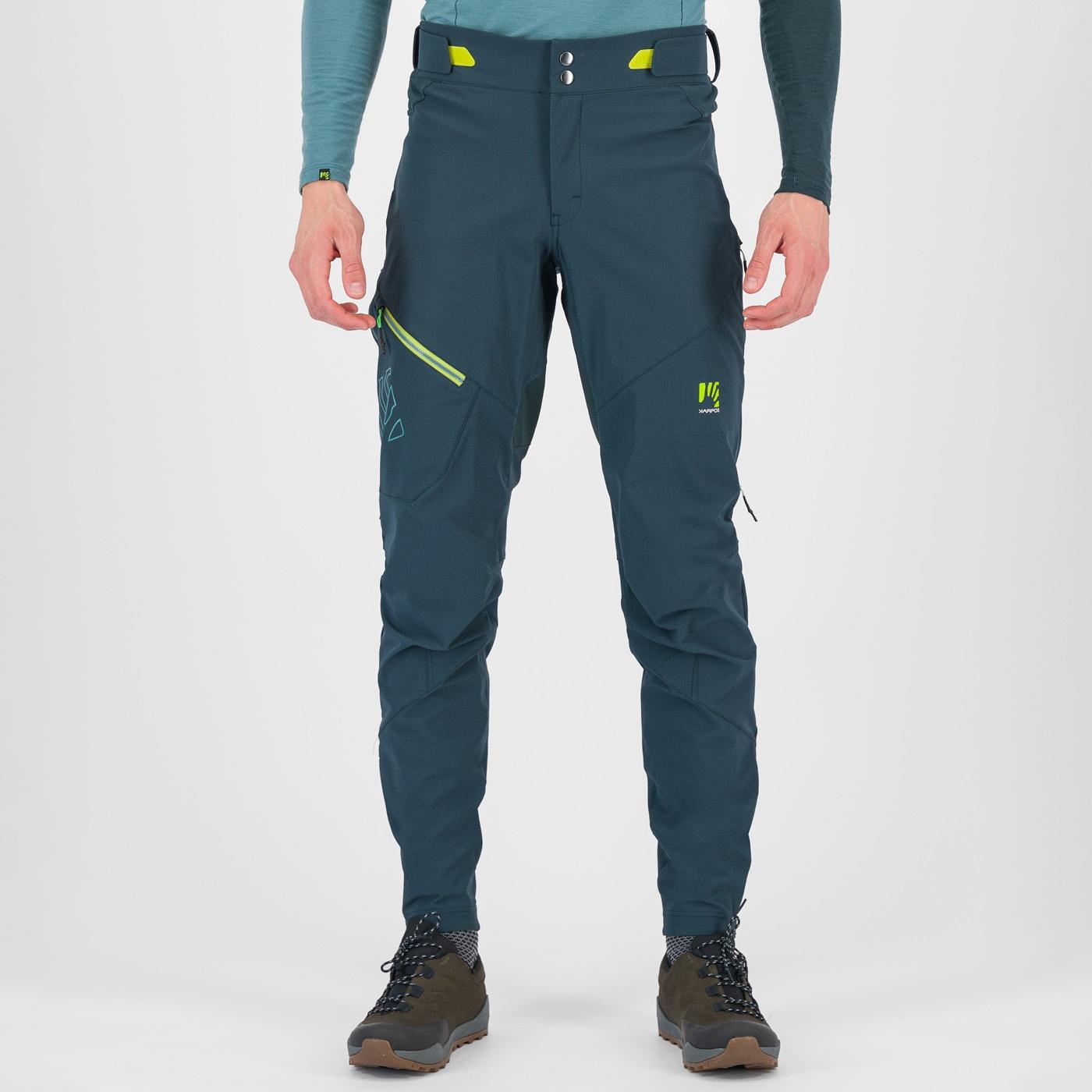 Val viola winter pant - forest/kiwi colada - karpos
