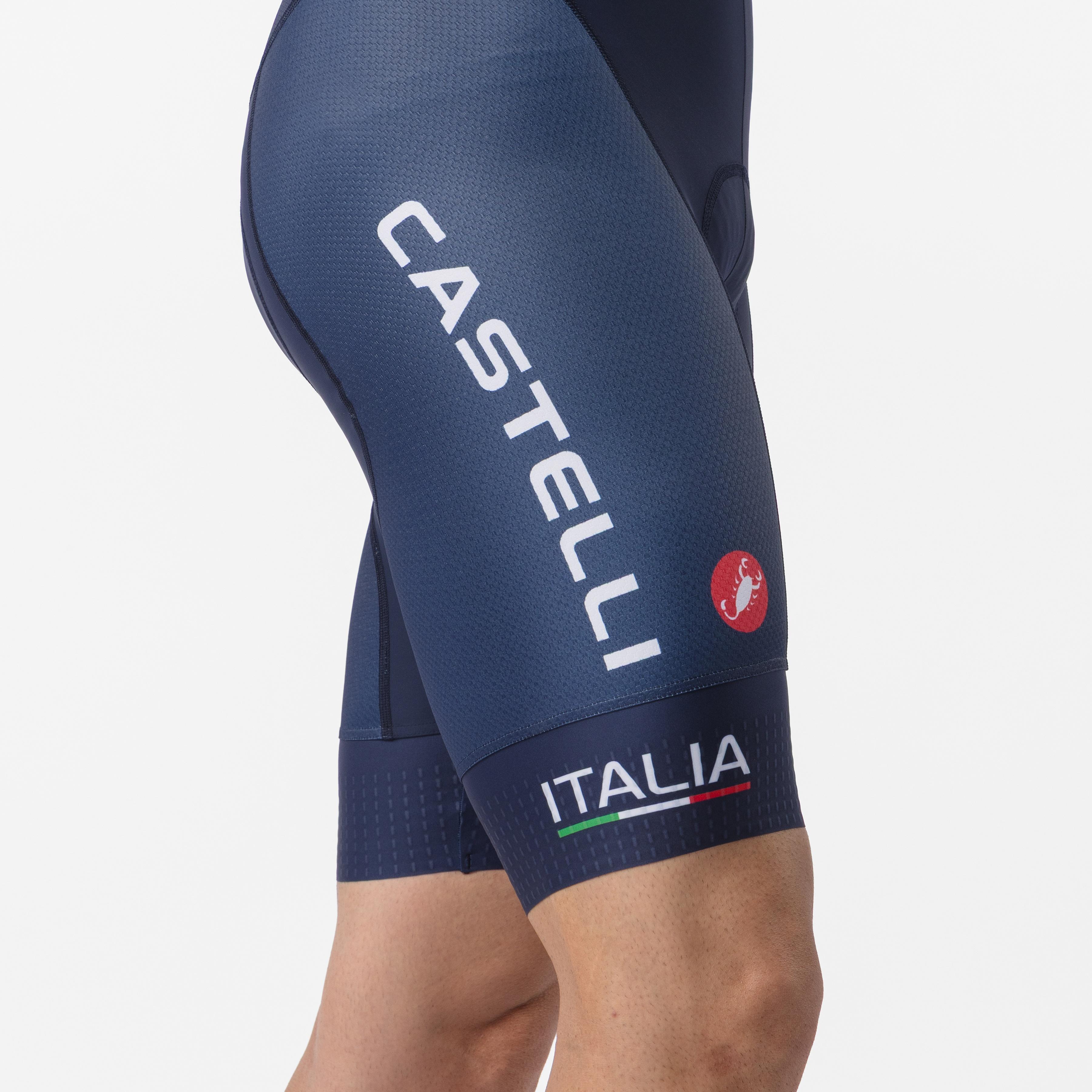 Competizione 2 bibshort - belgian blue - castelli