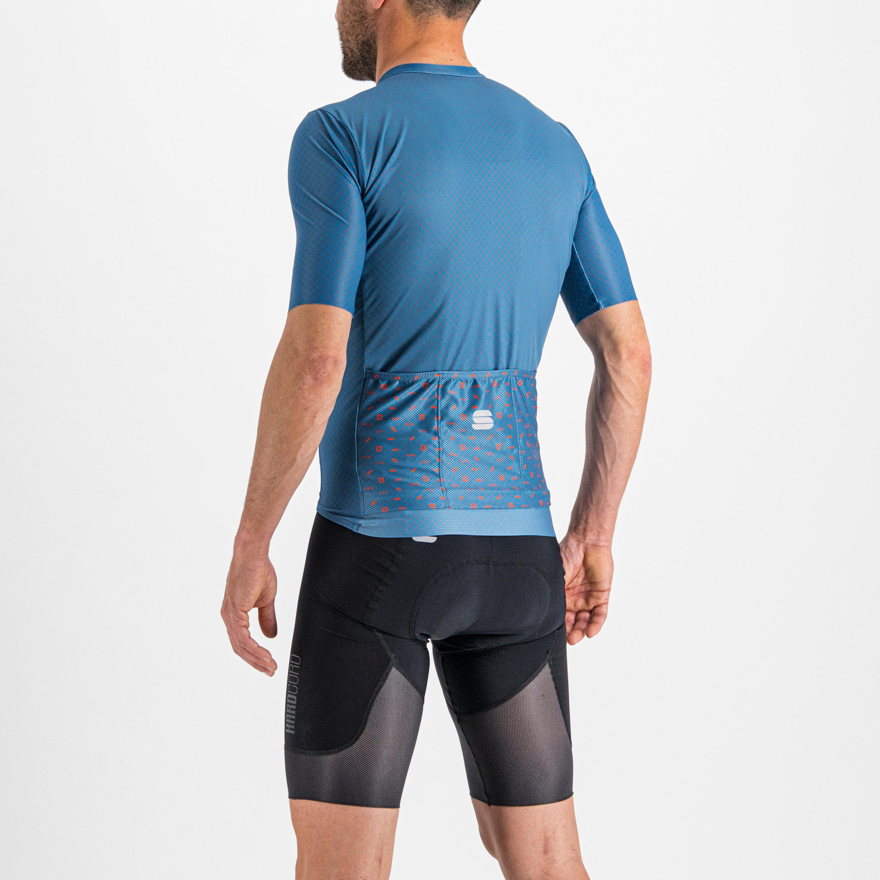 Checkmate jersey - blue sea berry blue - sportful