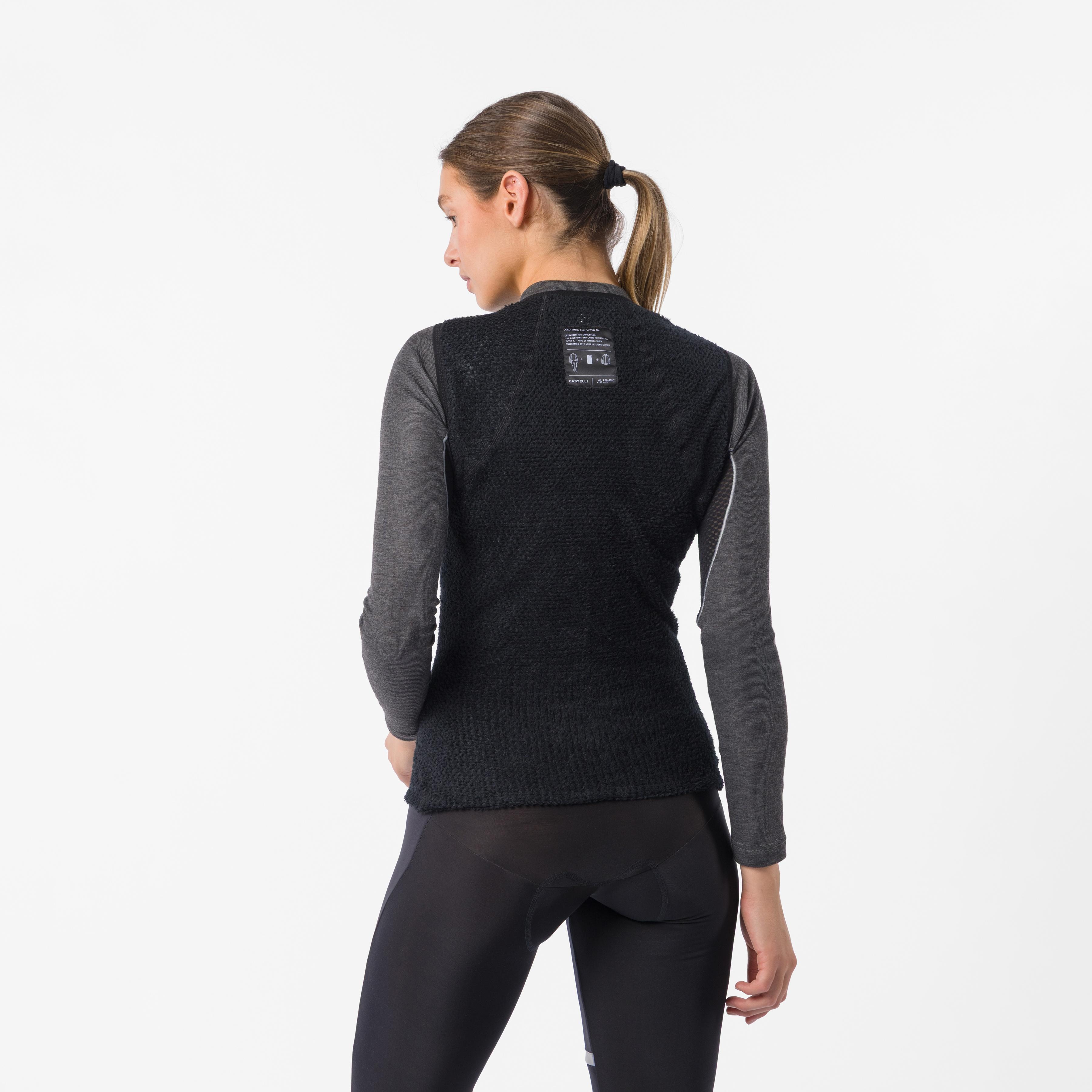 Cold days 2nd layer w vest - black - castelli