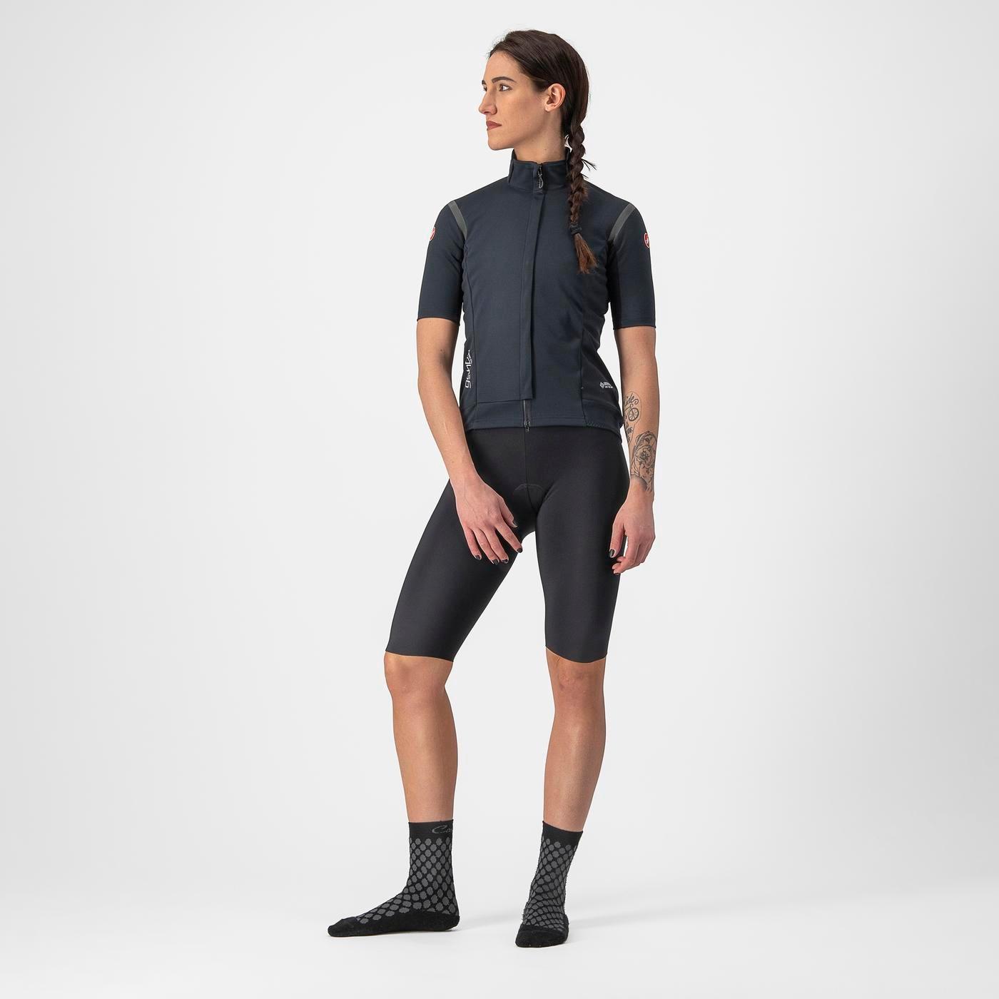 Gabba ros 2 w - light black/black - castelli