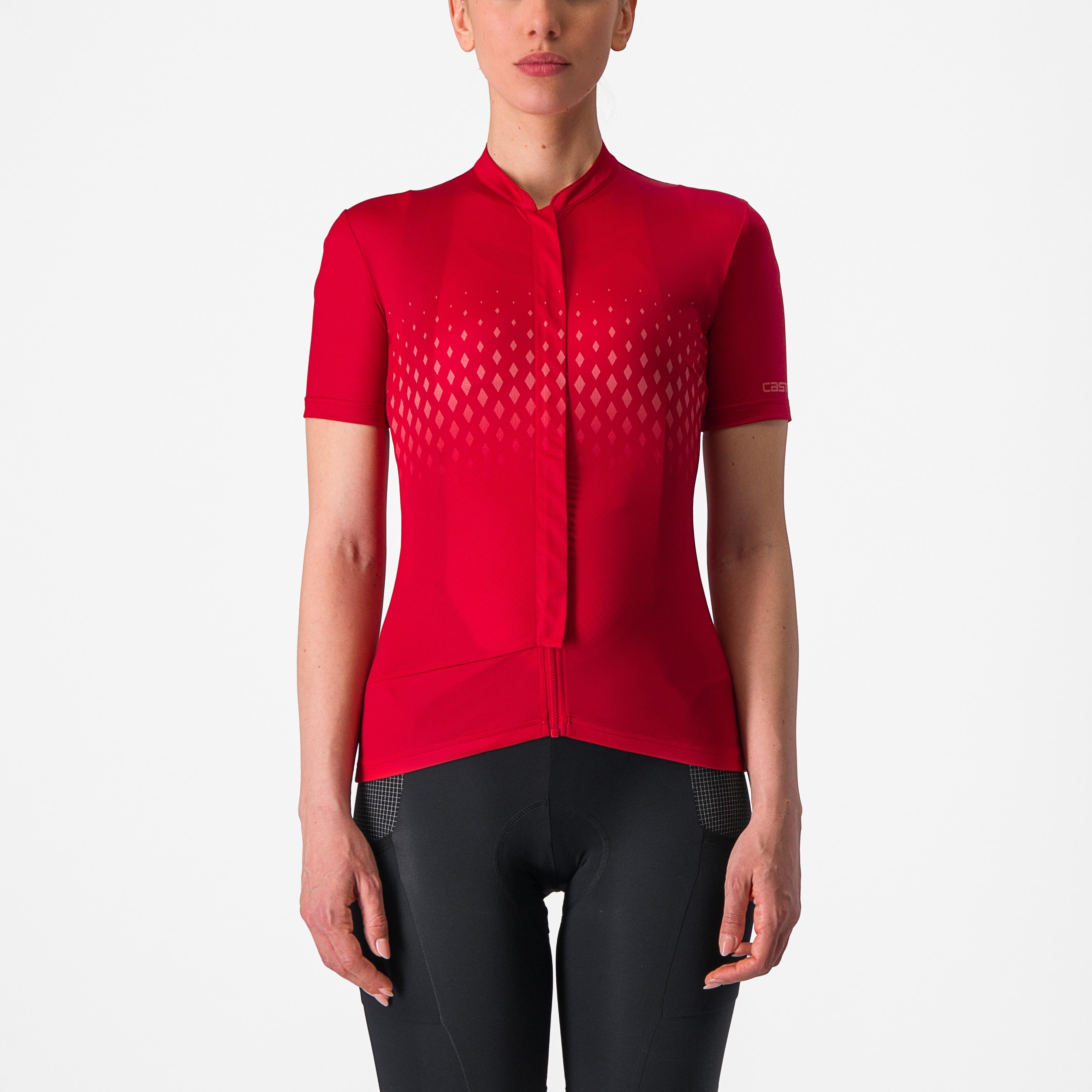 Unlimited sentiero 3 jersey - rich red/mineral red - castelli